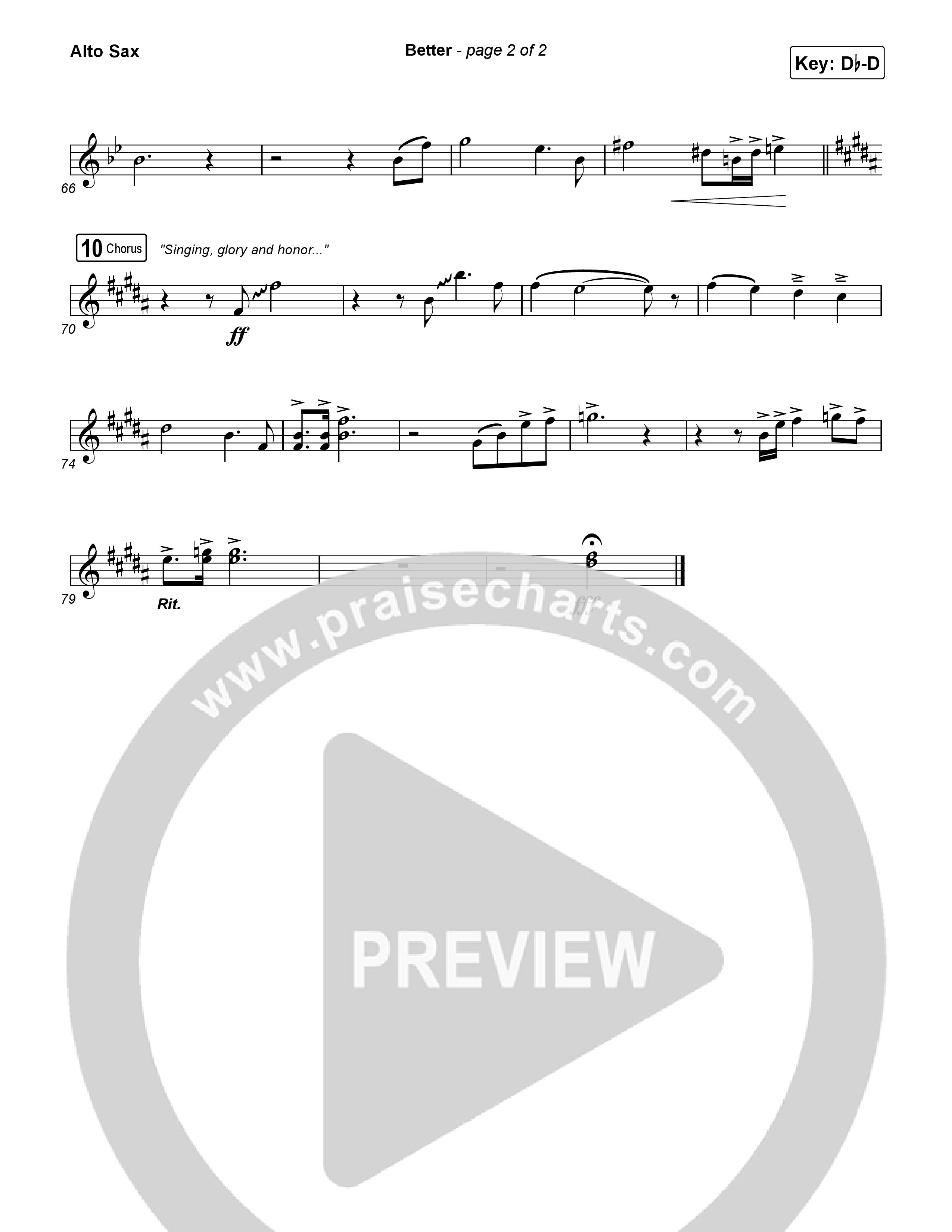 Better Alto Sax (Charity Gayle)