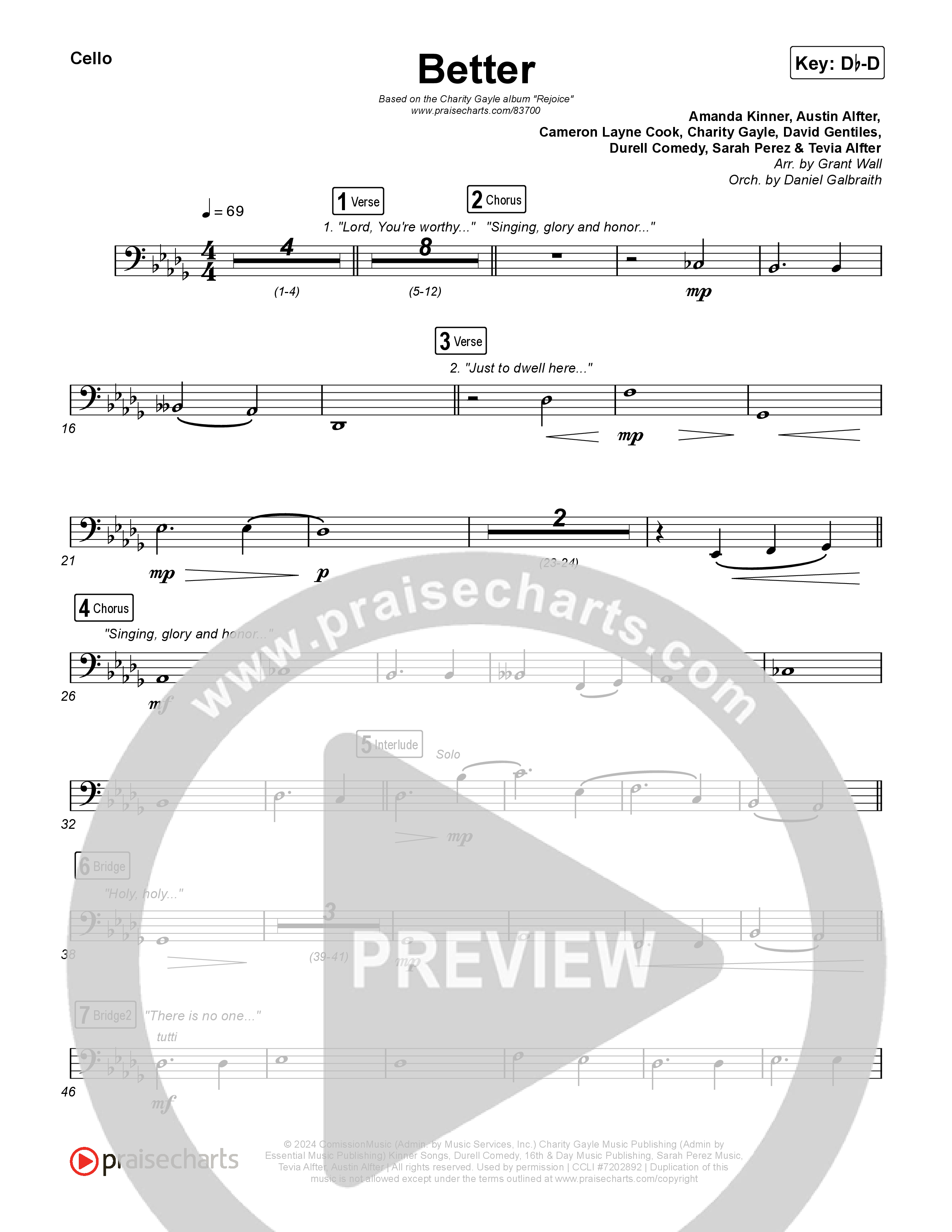 Better Cello (Charity Gayle)