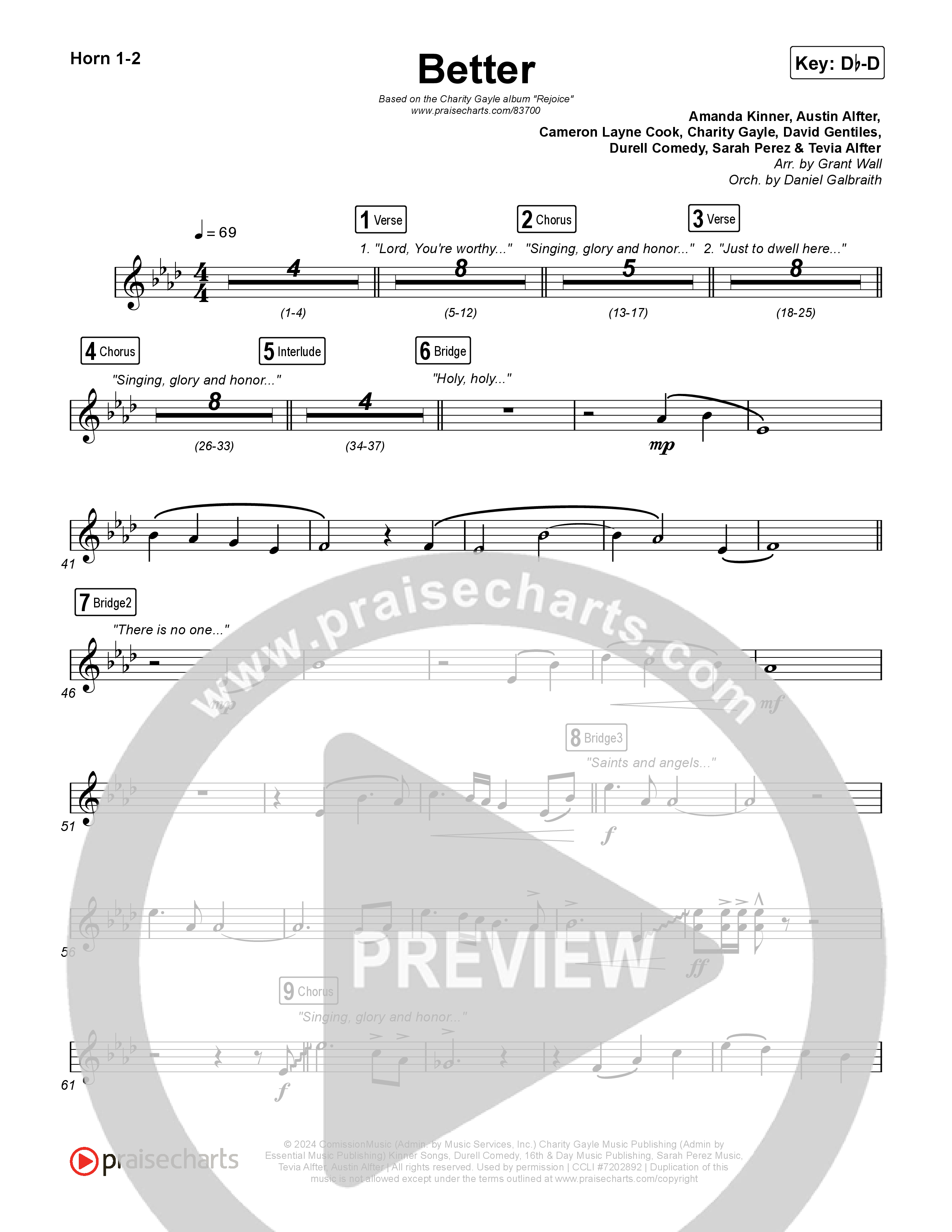 Better French Horn 1,2 (Charity Gayle)