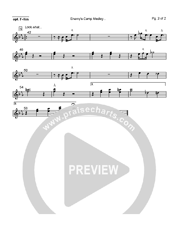 Enemy's Camp Medley French Horn (Lindell Cooley)