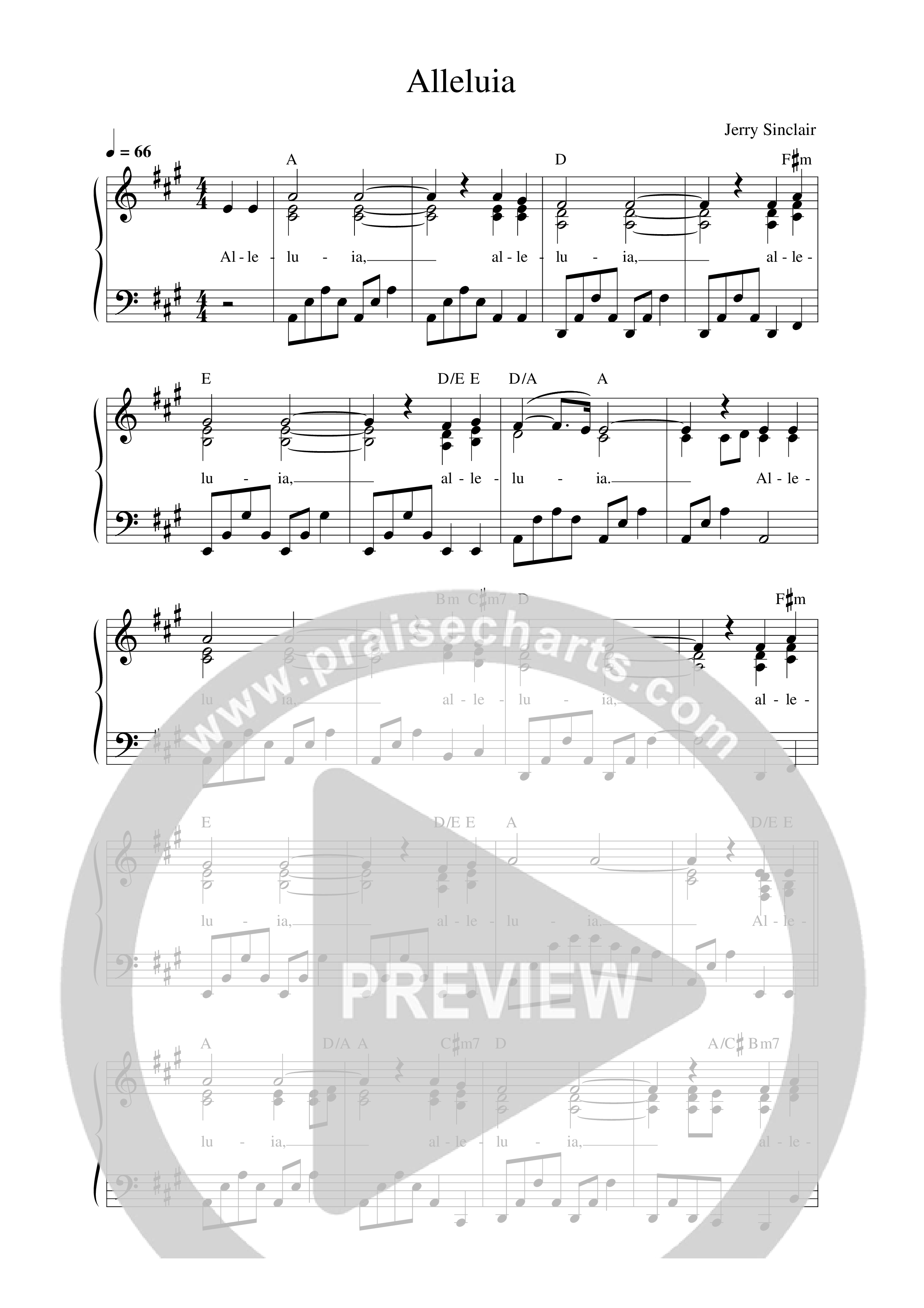 Alleluia (REVERE Unscripted) Lead Sheet Melody (REVERE / Joseph Espinoza)