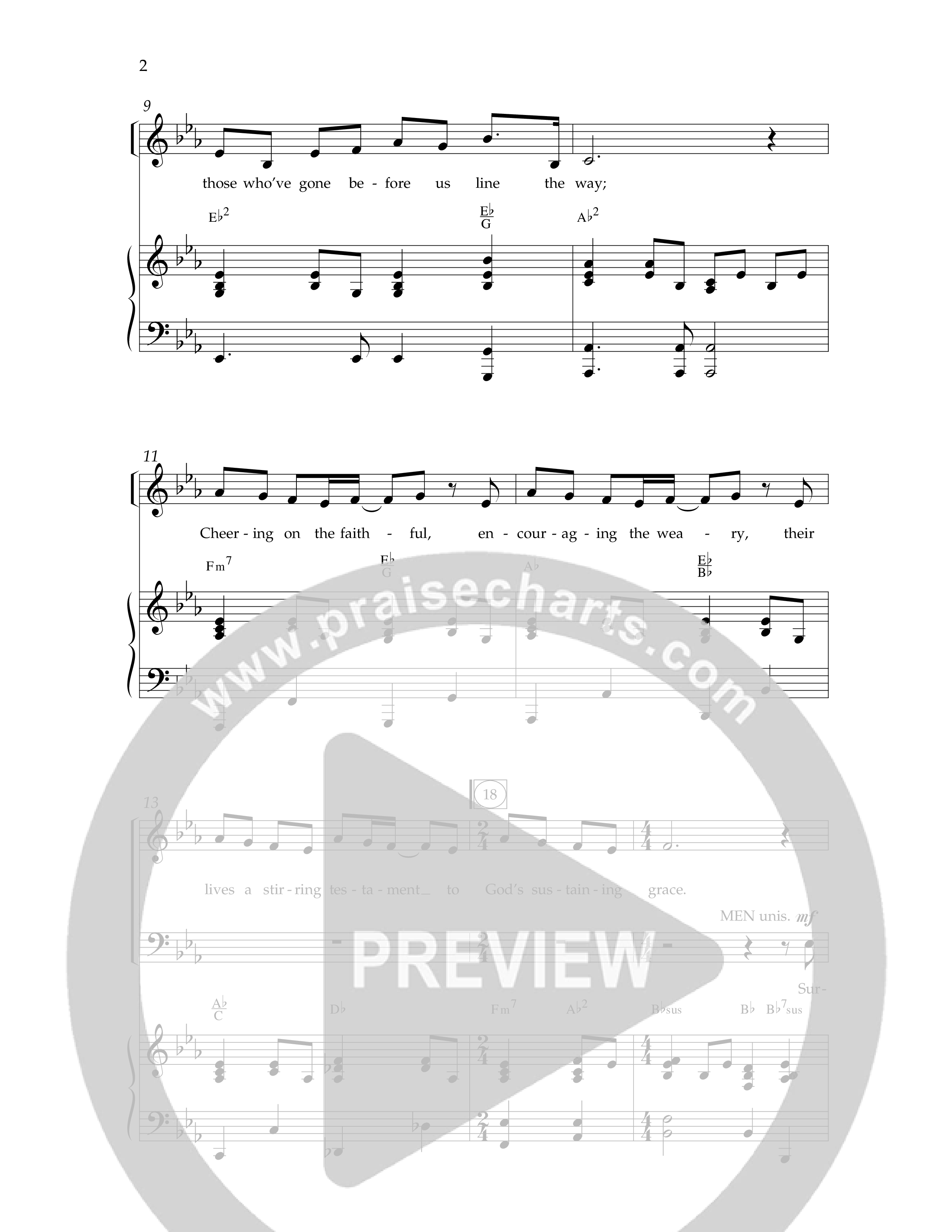 Find Us Faithful (Choral Anthem SATB) Anthem (SATB/Piano) (Lifeway Choral / Arr. Dennis Allen)