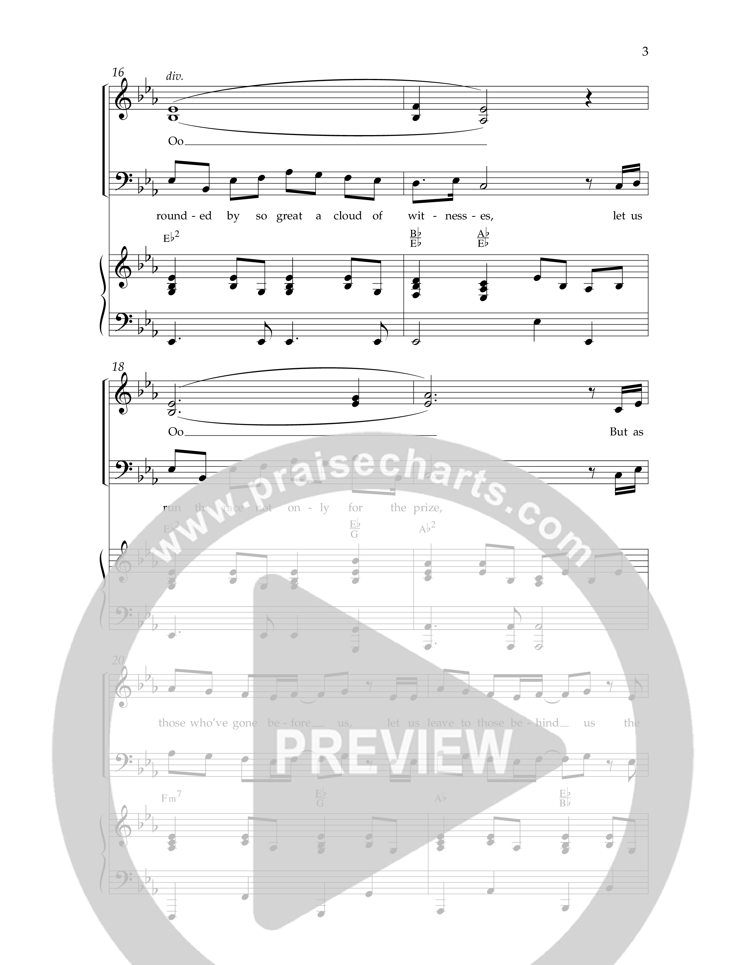 Find Us Faithful (Choral Anthem SATB) Anthem (SATB/Piano) (Lifeway Choral / Arr. Dennis Allen)