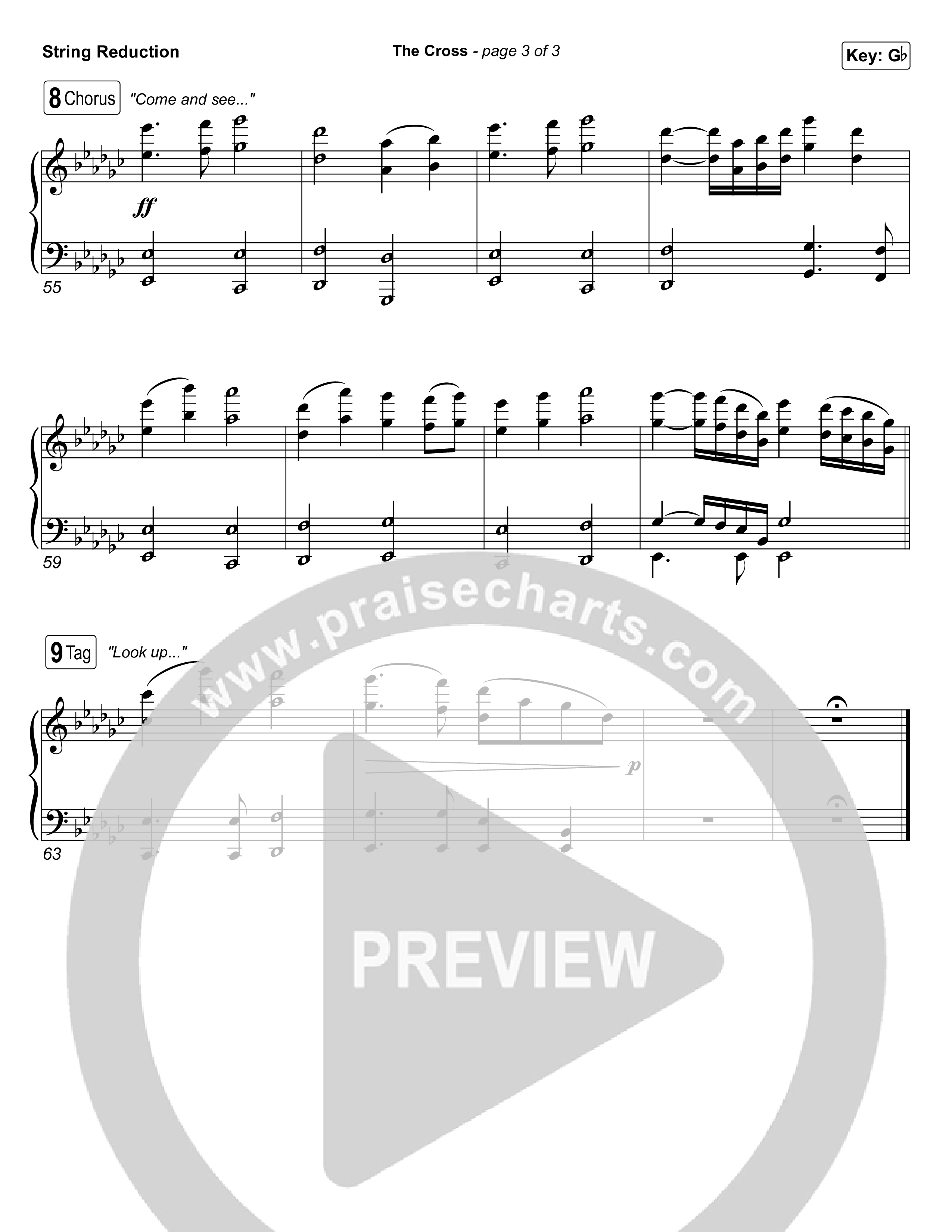 The Cross String Reduction (Anne Wilson / Chris Tomlin)