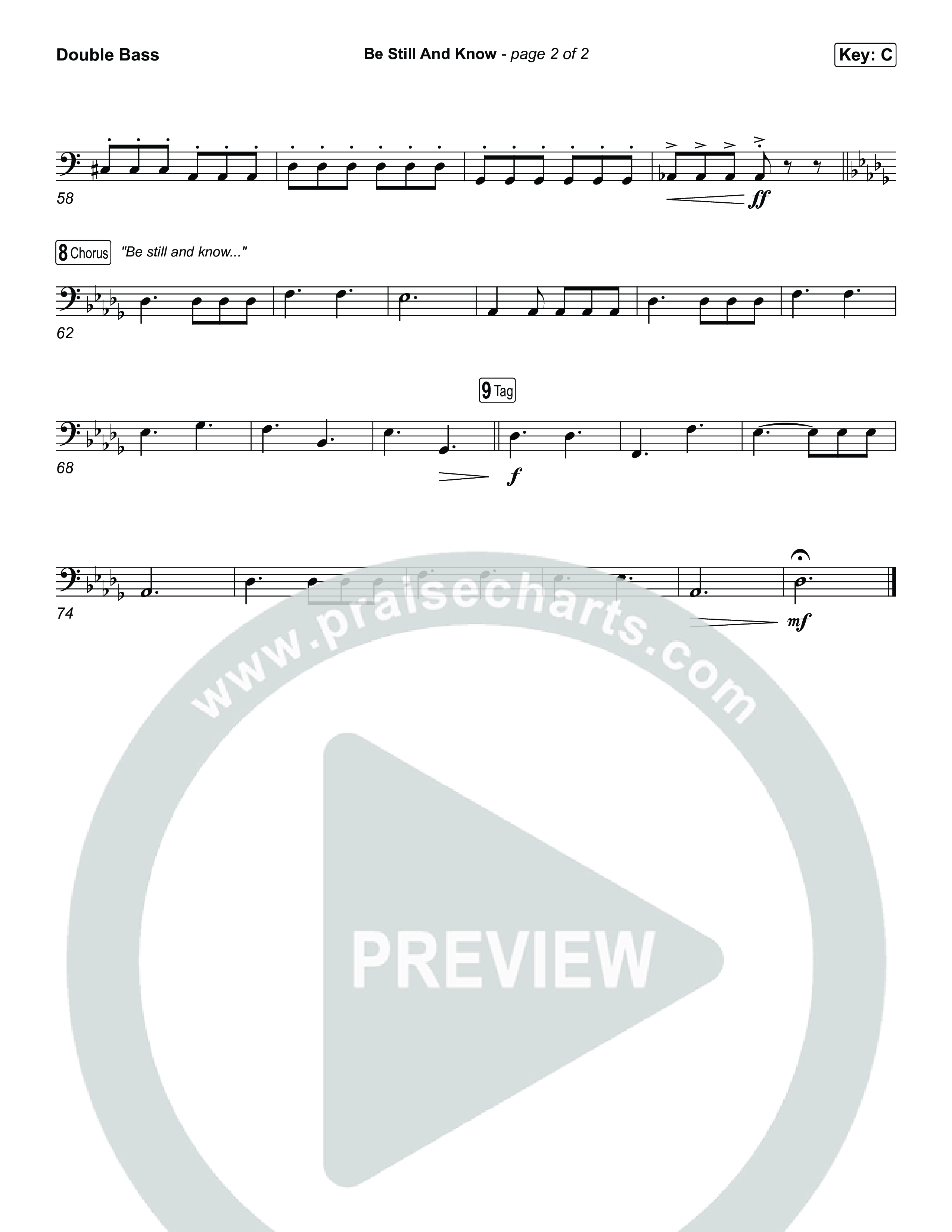 Be Still And Know String Bass (CeCe Winans)