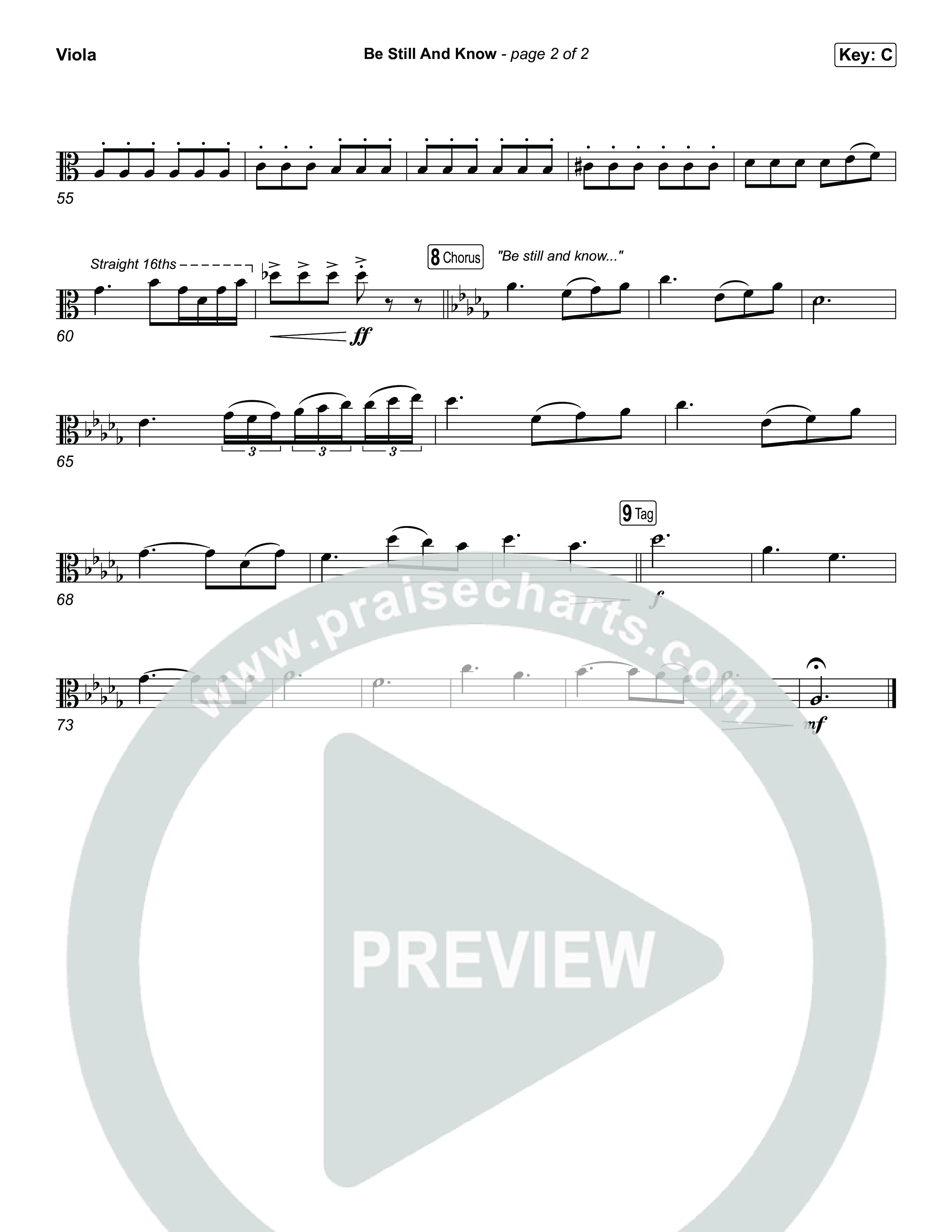 Be Still And Know Viola (CeCe Winans)