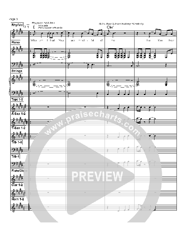 Friend Of God Conductor's Score (Lakewood Church)