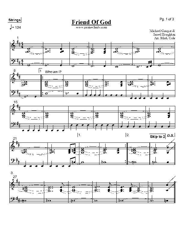 Friend Of God Strings (Lakewood Church)