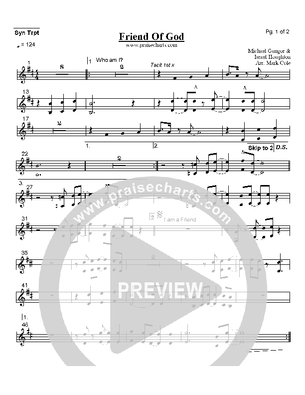 Friend Of God Synth (Lakewood Church)