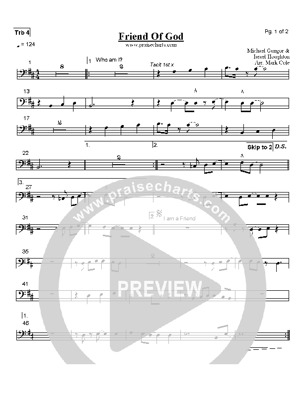 Friend Of God Trombone 4 (Lakewood Church)