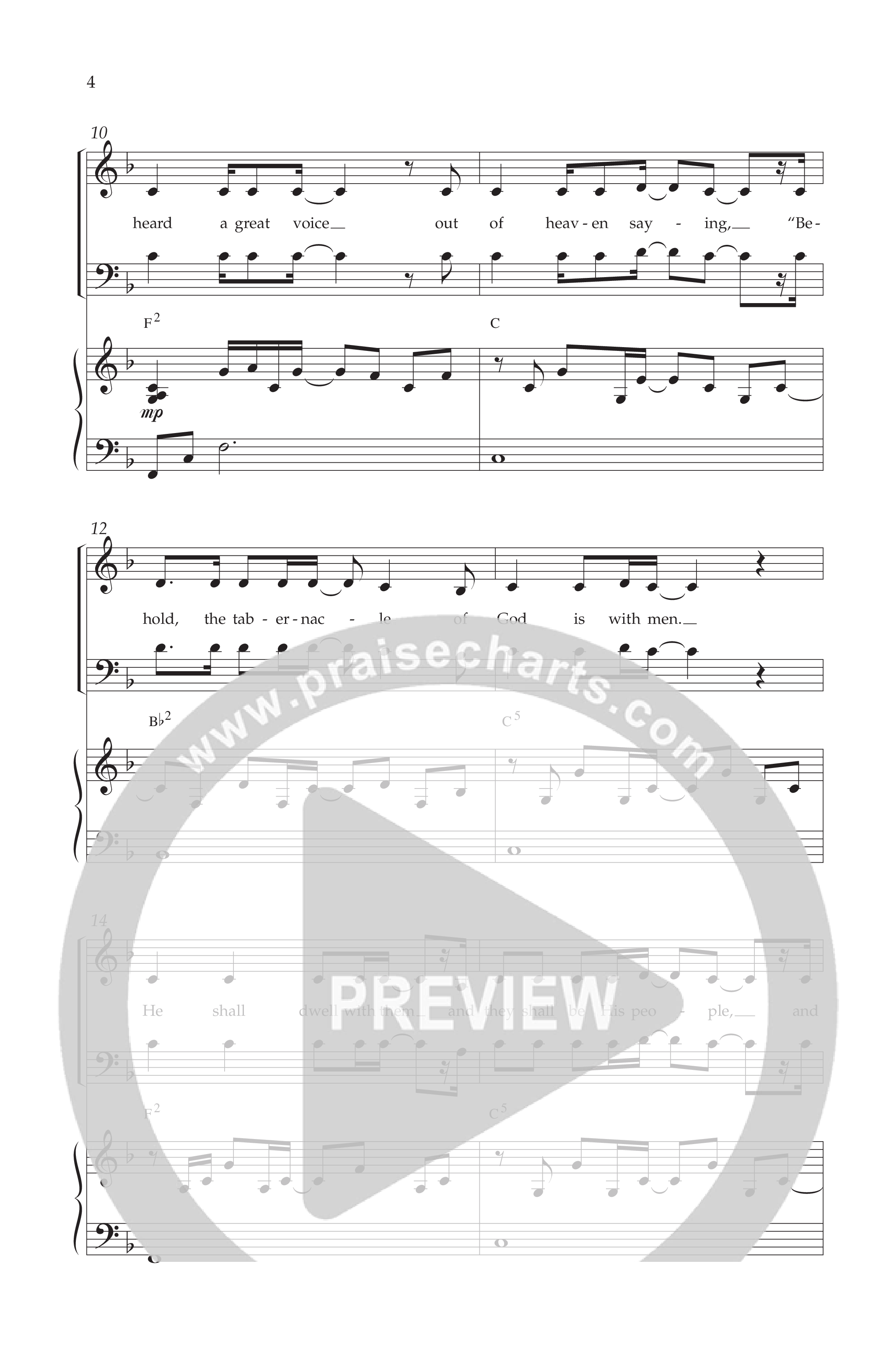 Alpha And Omega (Choral Anthem SATB) Anthem (SATB/Piano) (Lifeway Choral / Arr. Cliff Duren)