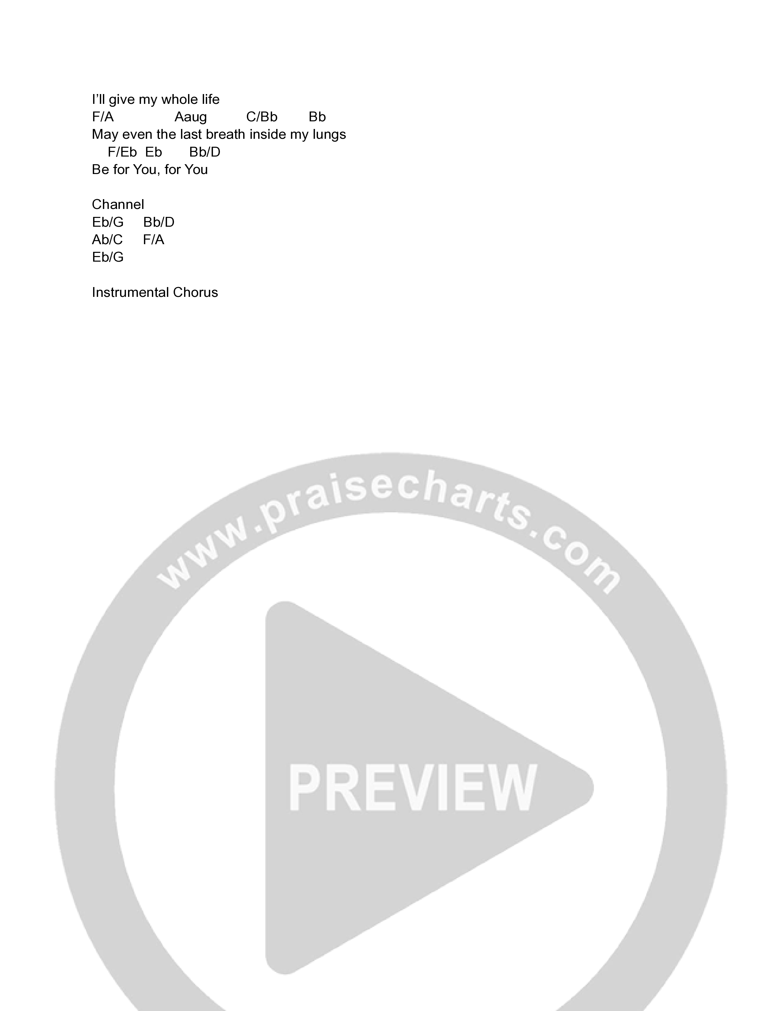 Uncreated Light Chord Chart (Mat Ogden)