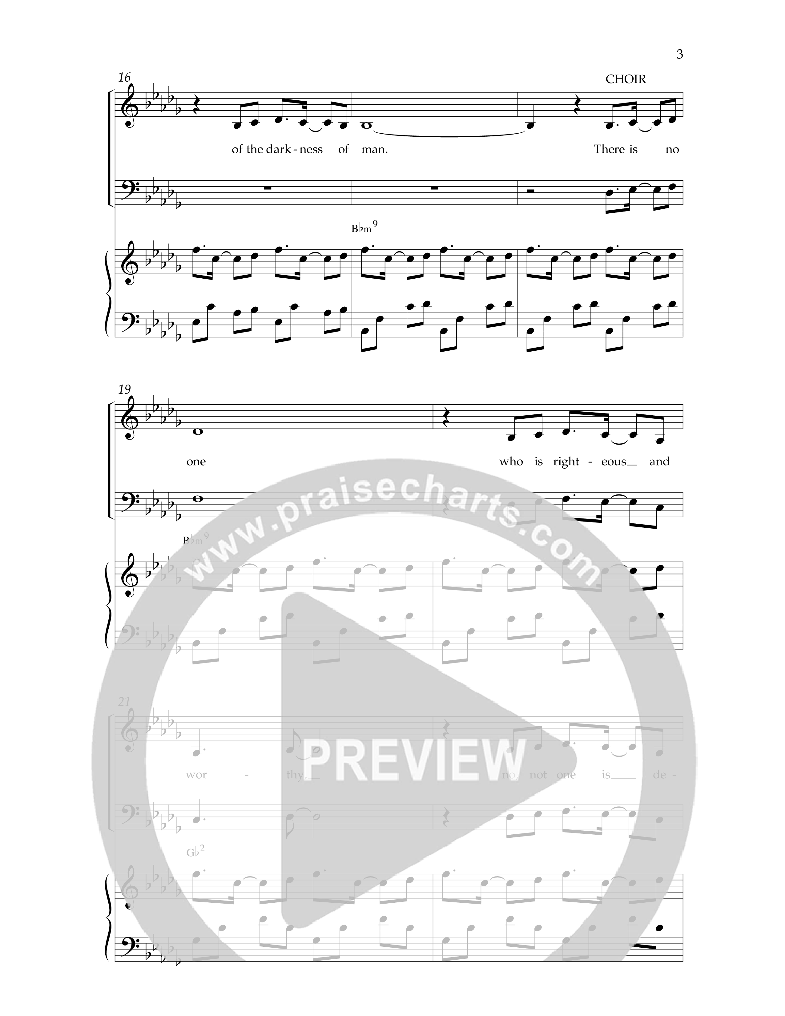 God Loved The World (Choral Anthem SATB) Anthem (SATB/Piano) (Lifeway Choral / Arr. Cliff Duren)