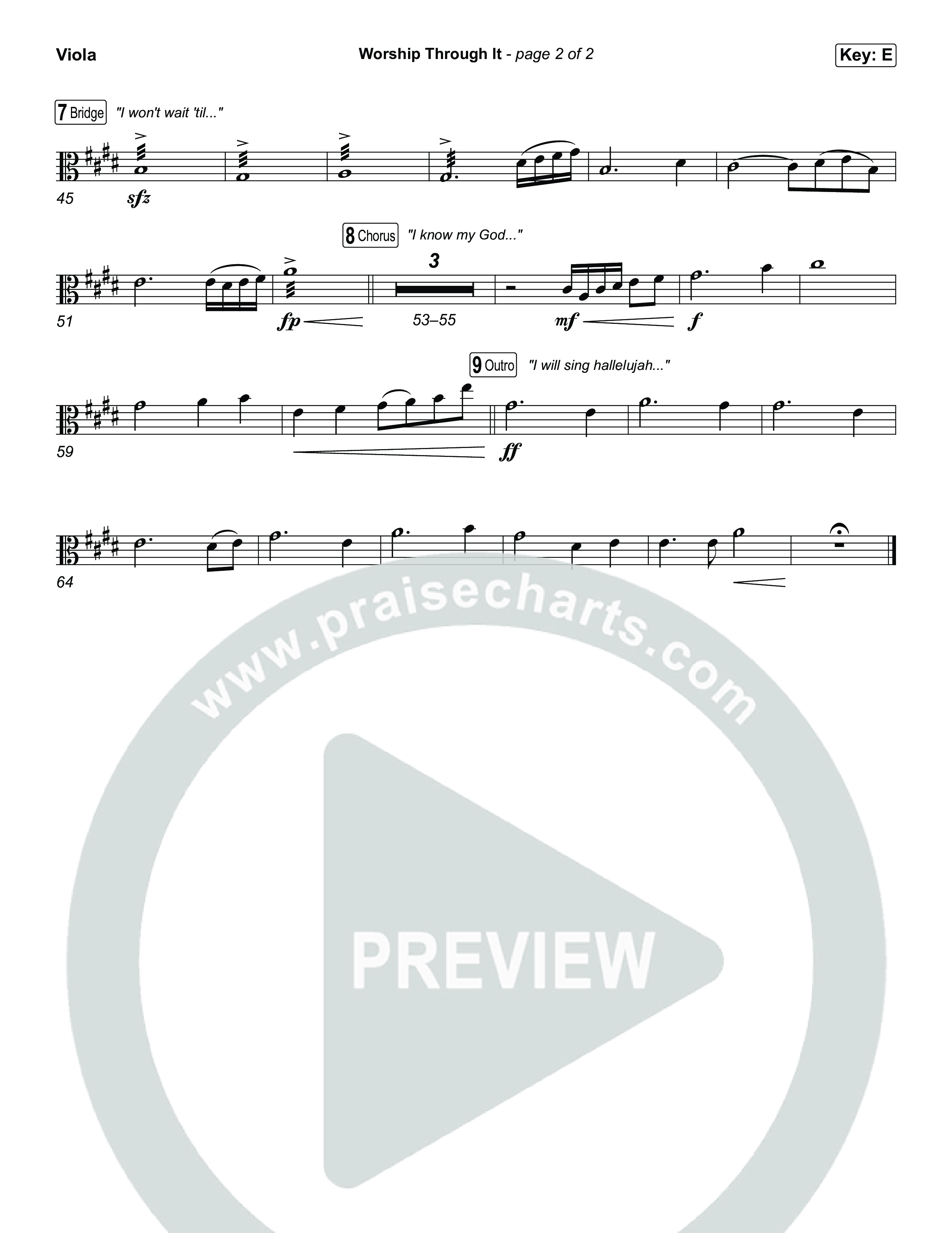 Worship Through It Viola (Tasha Layton / Chris Brown)