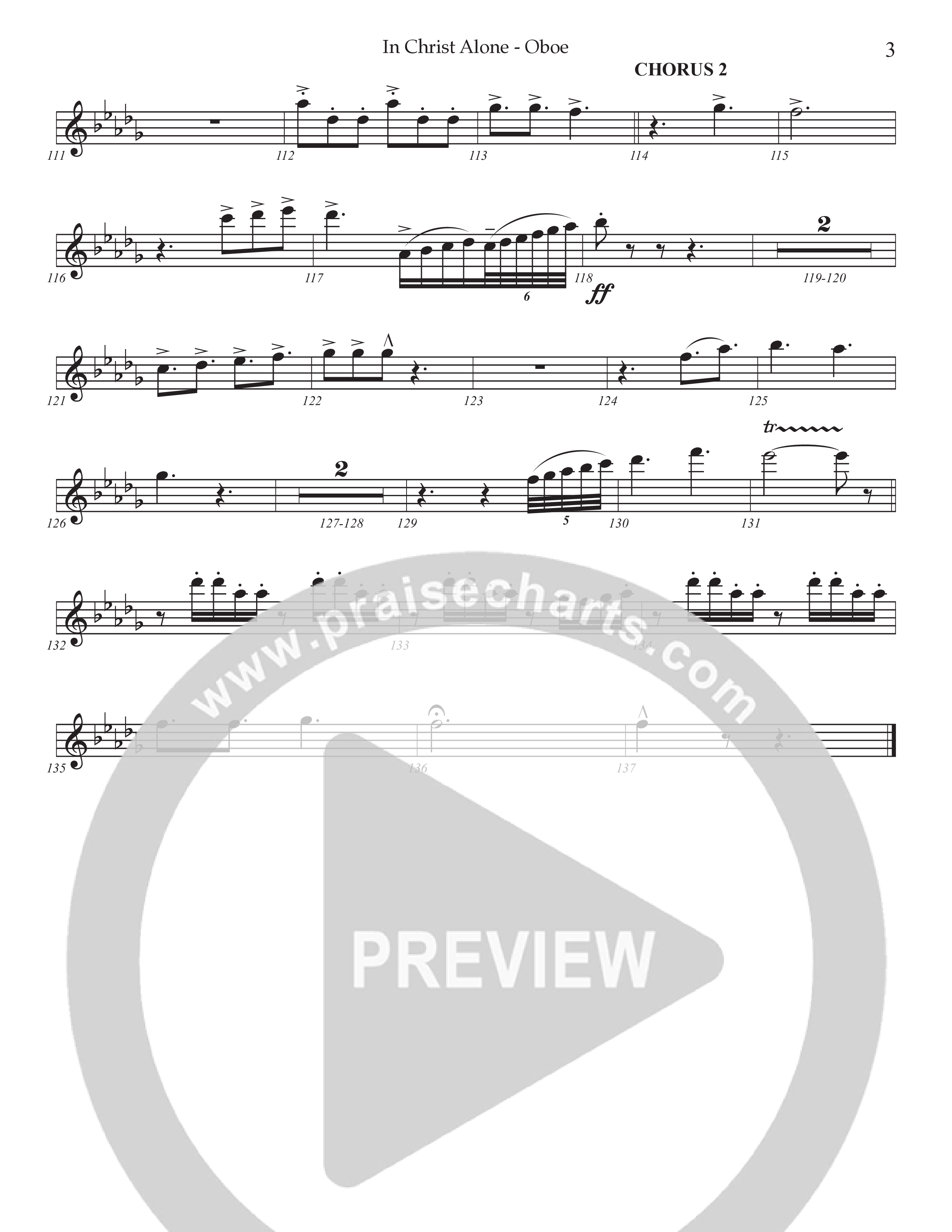 In Christ Alone with You've Already Won (Choral Anthem SATB) Oboe (Prestonwood Choir / Prestonwood Worship / Arr. Jonathan Walker)