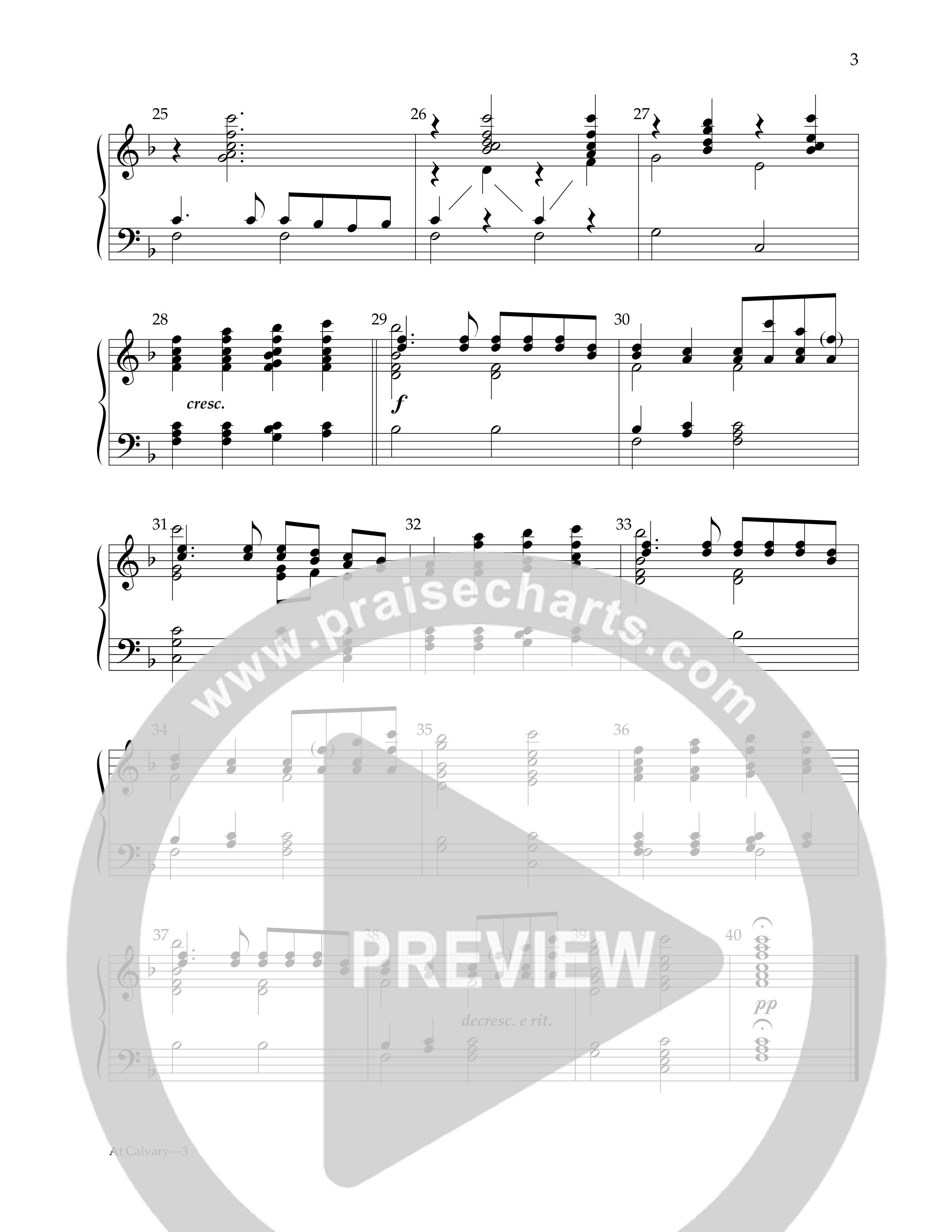 At Calvary (Handbells) Handbells (Lifeway Worship / Arr. Paul McFarland)