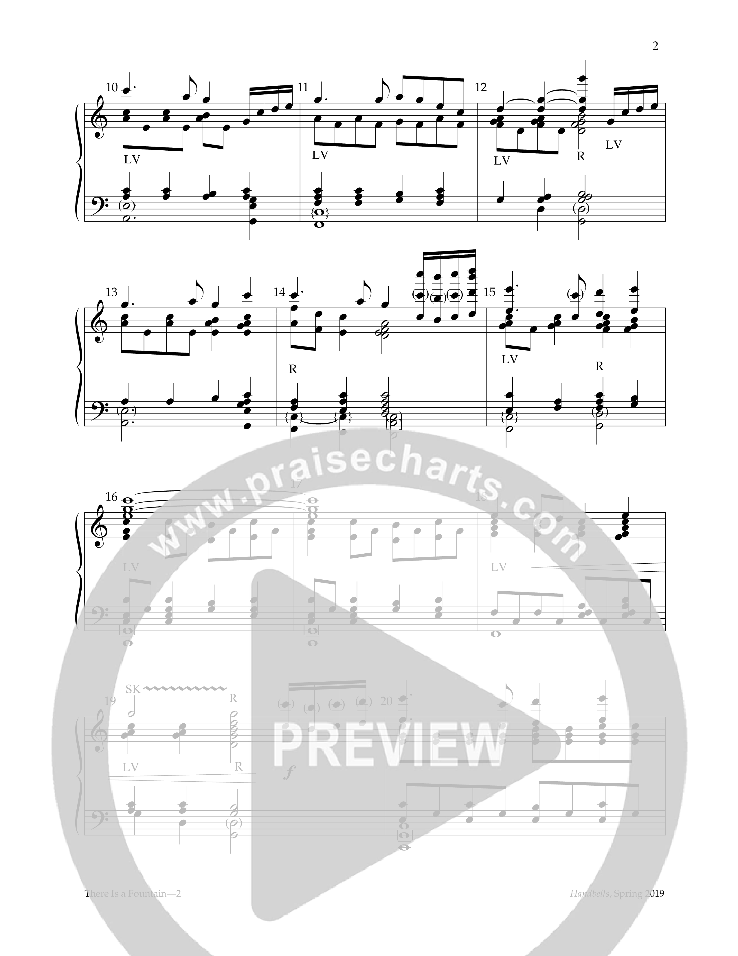 There Is A Fountain (Handbells) Handbells (Lifeway Worship / Arr. Brian Childers)