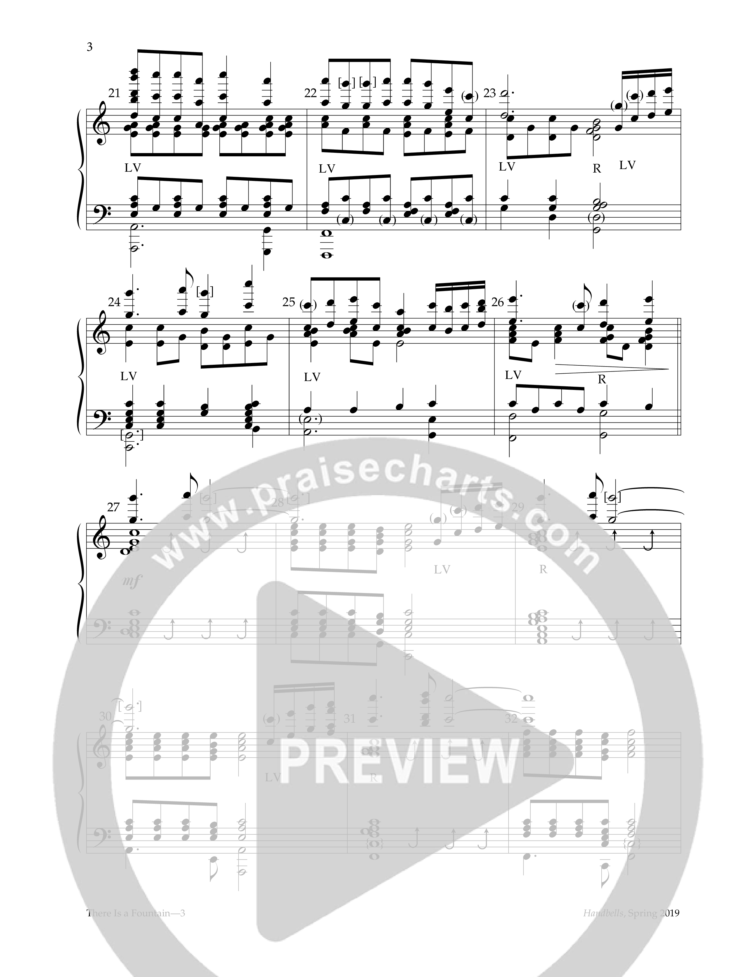 There Is A Fountain (Handbells) Handbells (Lifeway Worship / Arr. Brian Childers)