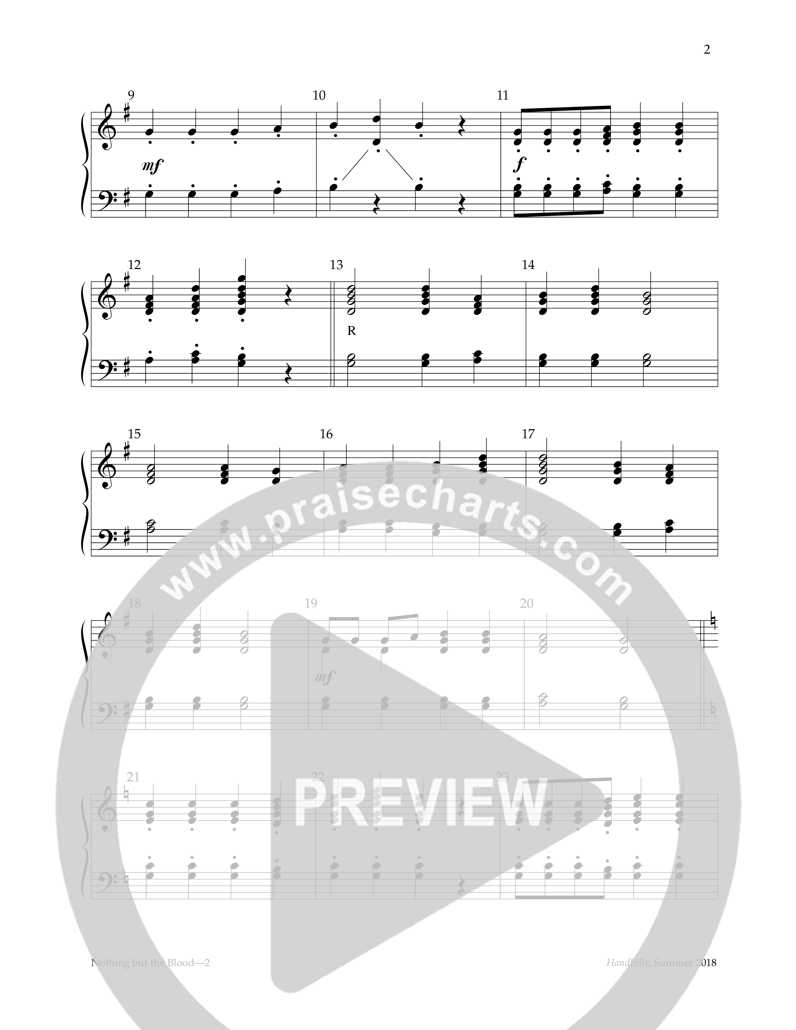 Nothing But The Blood (Handbells) Handbells (Lifeway Worship / Arr. B. L. Lutes)