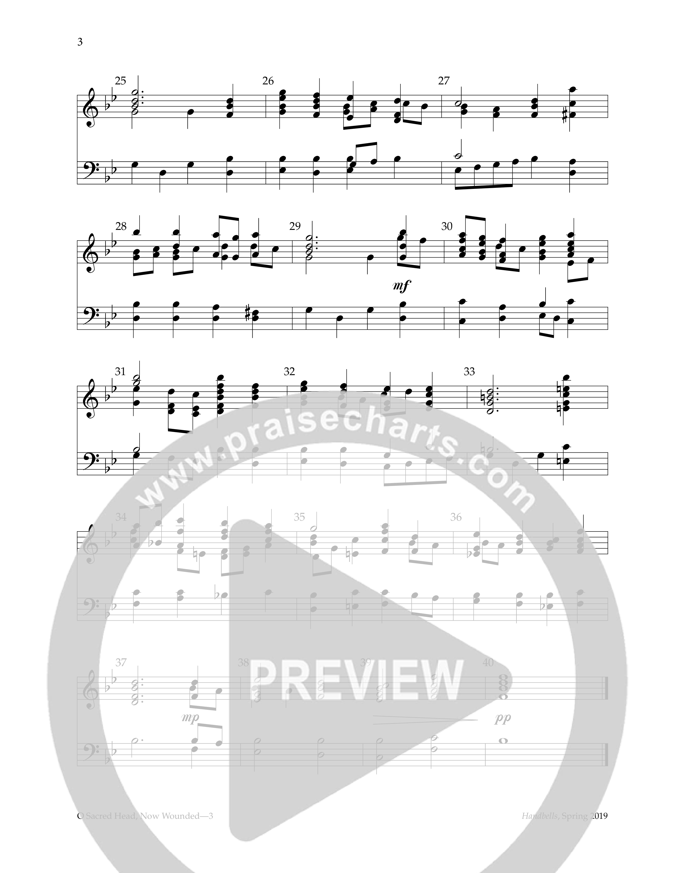 O Sacred Head, Now Wounded (Handbells) Handbells (Lifeway Worship / Arr. Carl Seal)