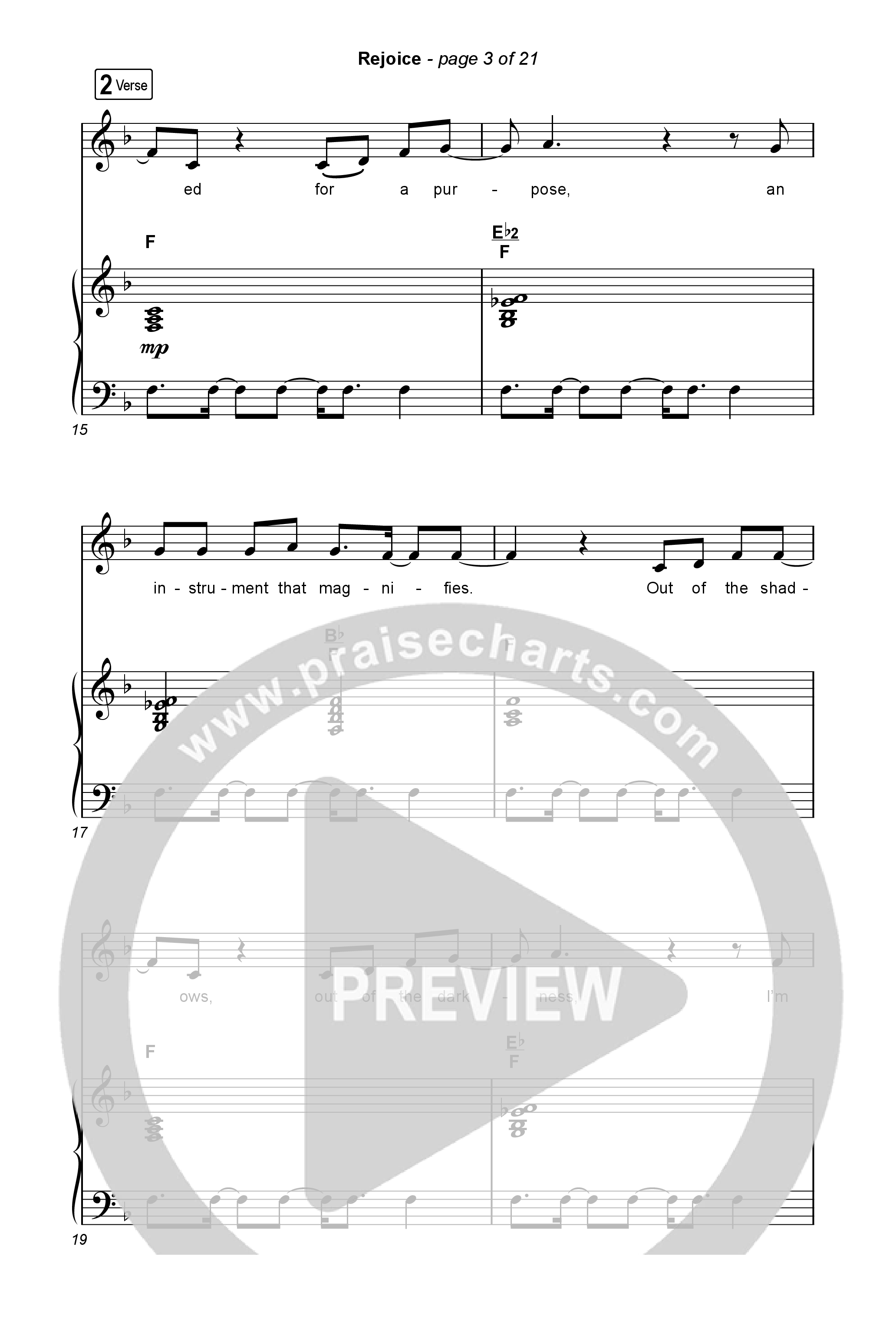 Rejoice (Worship Choir/SAB) Octavo (SAB & Pno) (Charity Gayle / Arr. Luke Gambill)