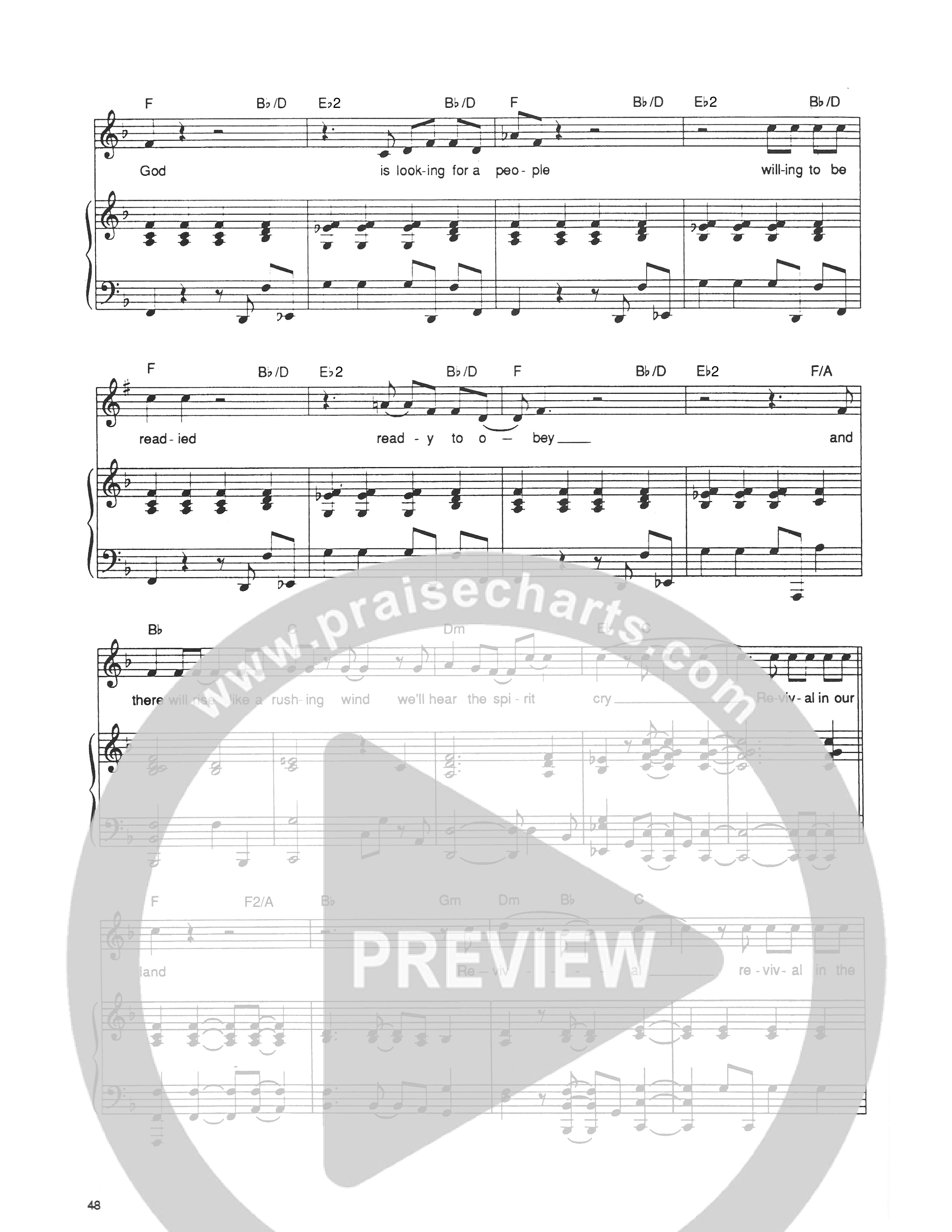 Revival Piano/Vocal (Geoff Bullock)