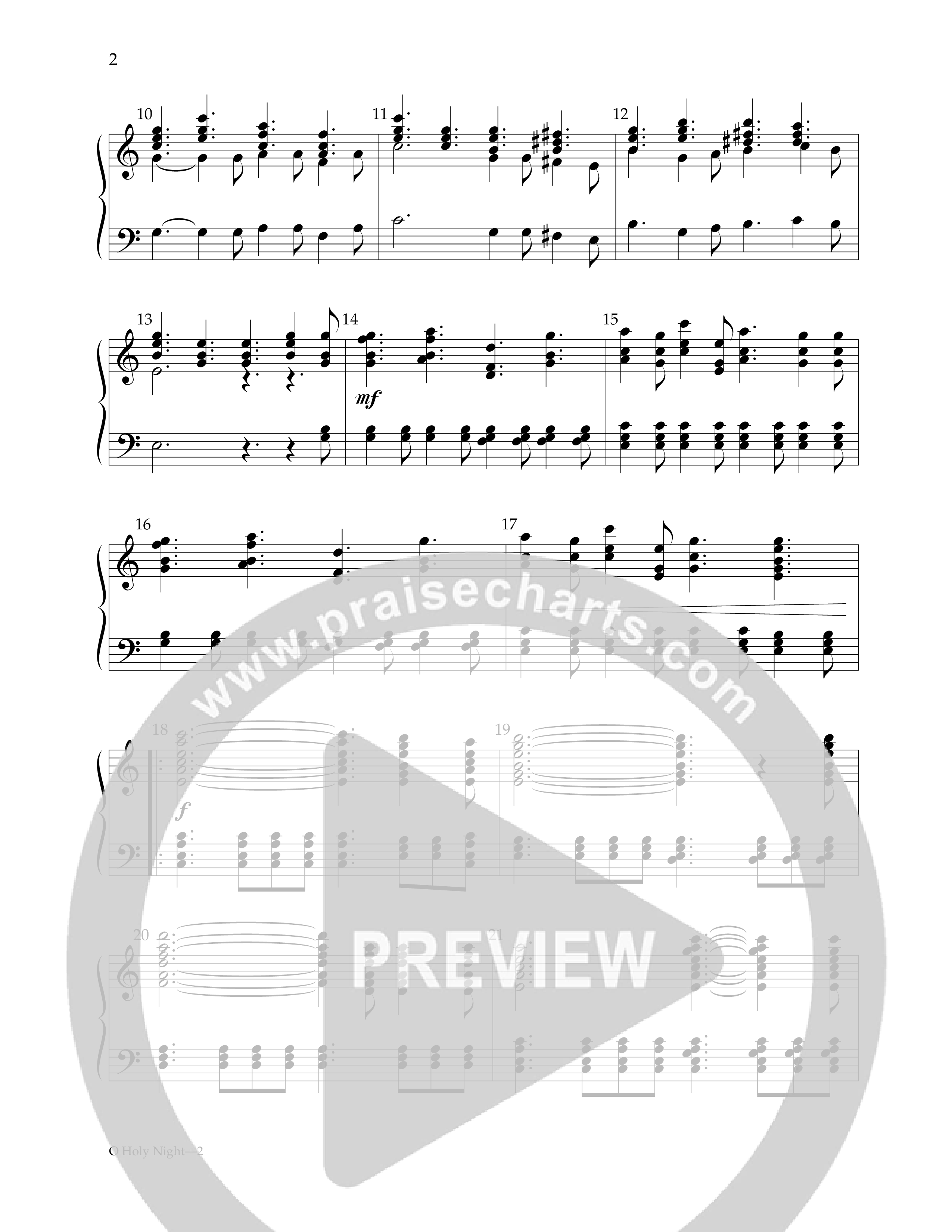 O Holy Night (Handbells) Handbells (Lifeway Worship / Arr. Larry Sue)