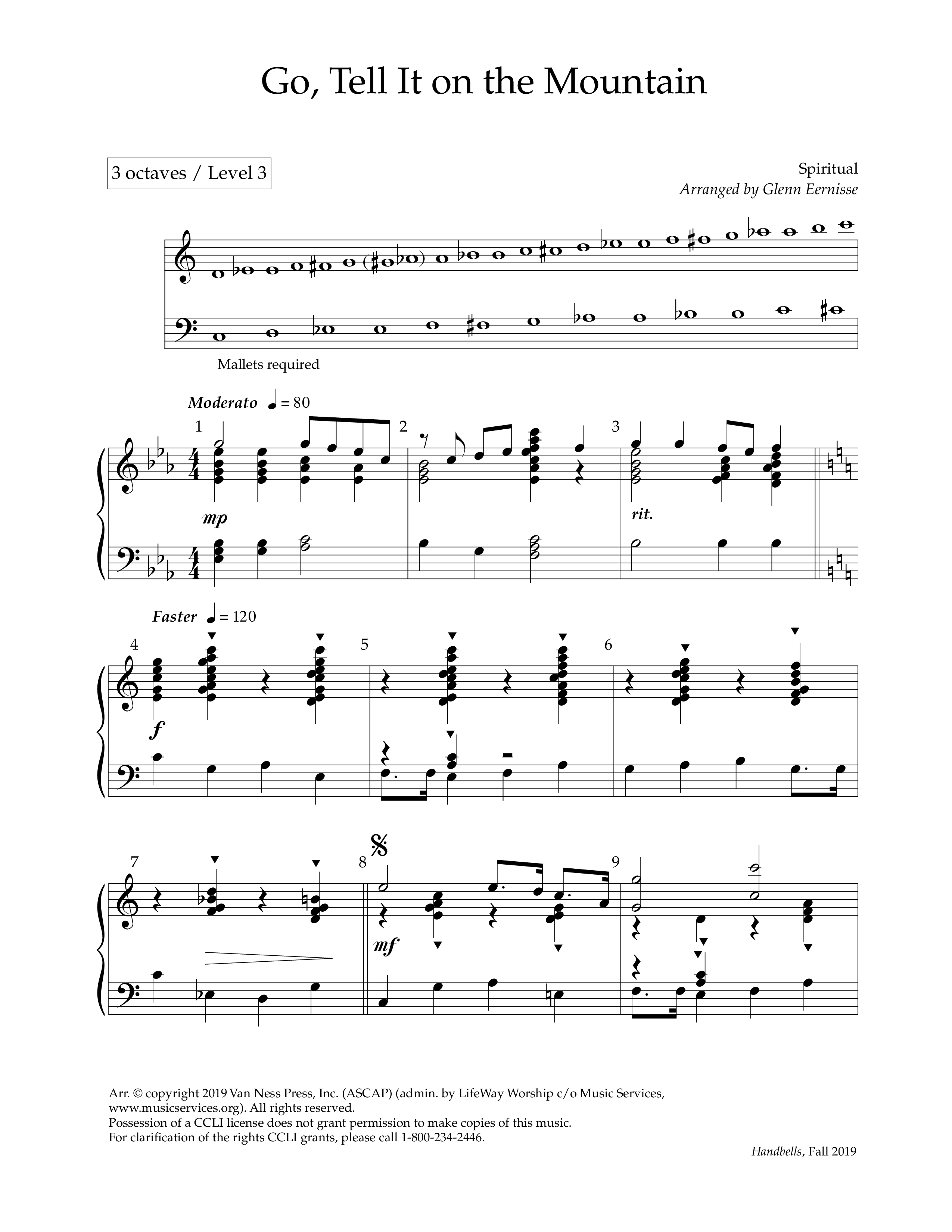 O Come All Ye Faithful (Handbells) Handbells (Lifeway Worship / Arr. Brian Childers)