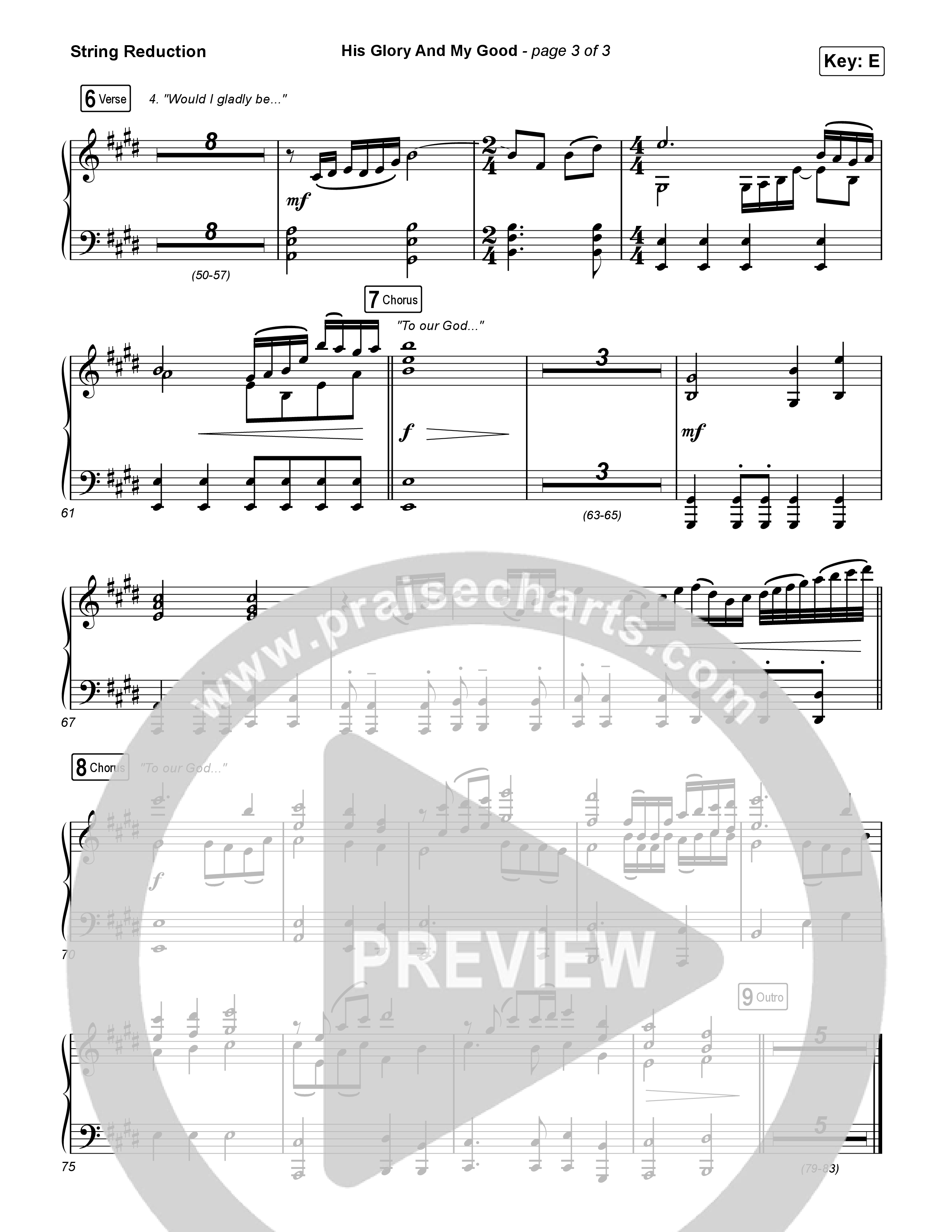 His Glory And My Good String Reduction (CityAlight)