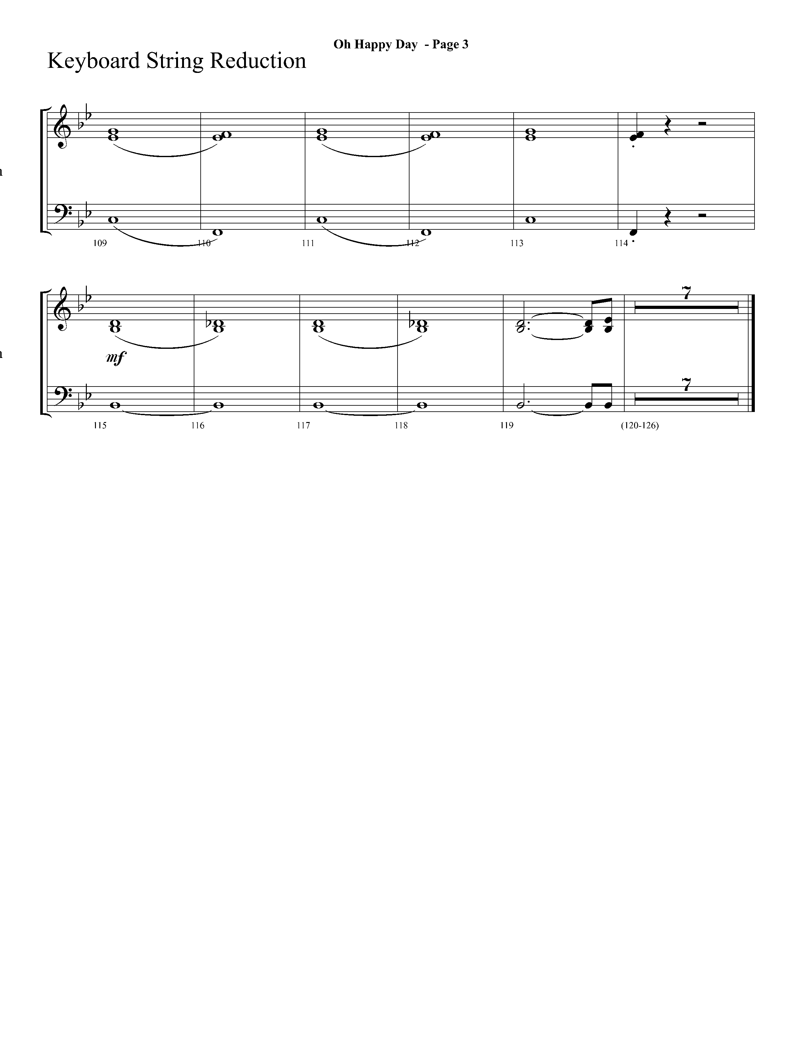 Oh Happy Day (with I Never Shall Forget The Day) (Choral Anthem SATB) String Reduction (Lifeway Choral / Arr. Dave Williamson)