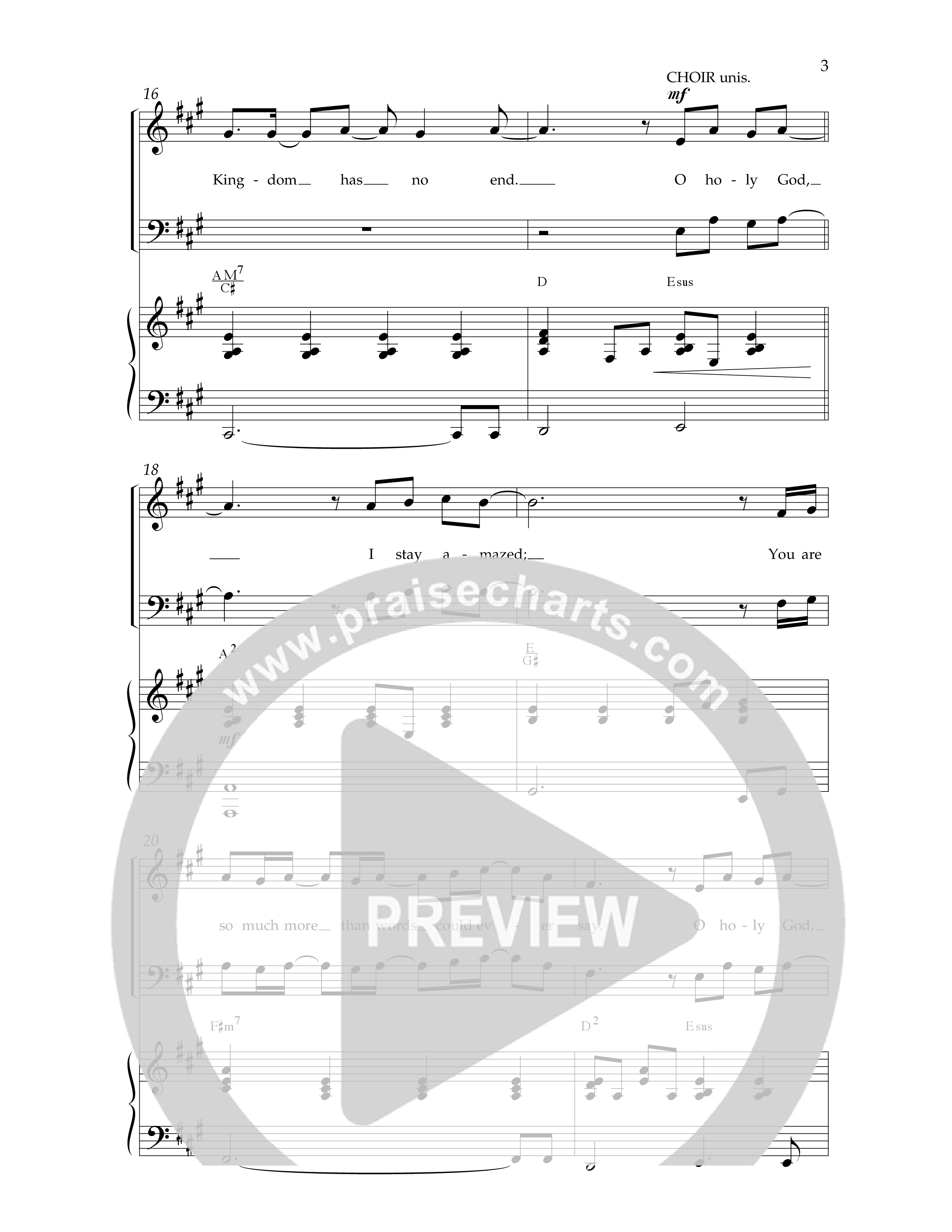 Stay Amazed (Choral Anthem SATB) Anthem (SATB/Piano) (Lifeway Choral / Arr. Brian Brown)