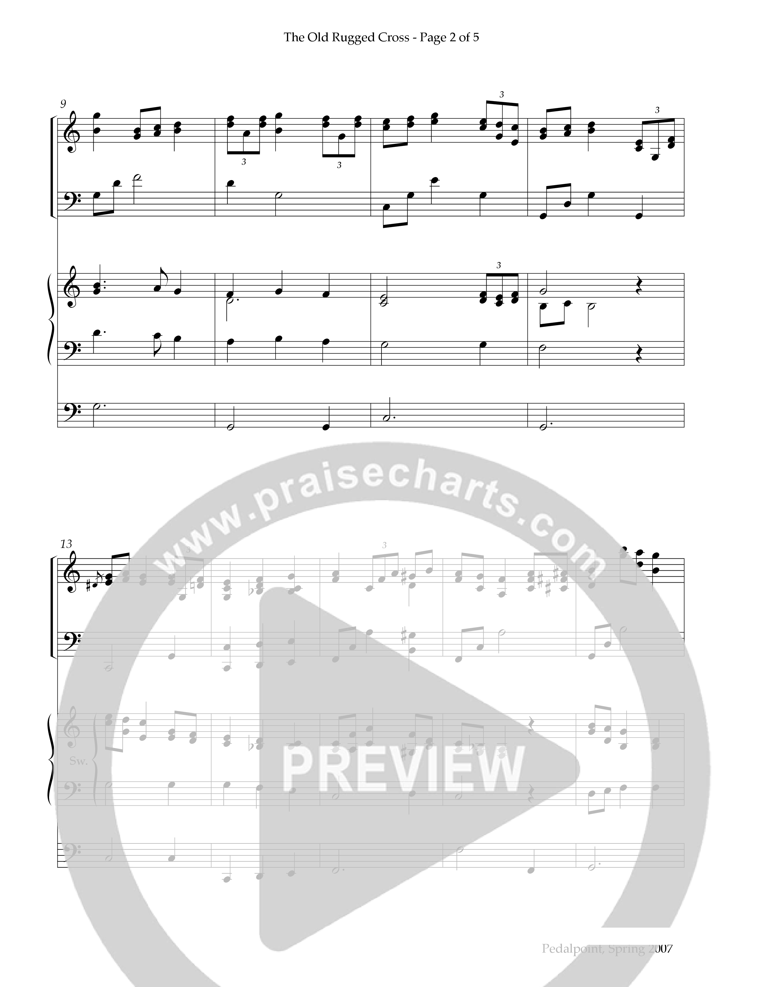 The Old Rugged Cross (Instrumental) Piano-Organ (Lifeway Worship / Arr. Stan Pethel / Arr. James Pethel)