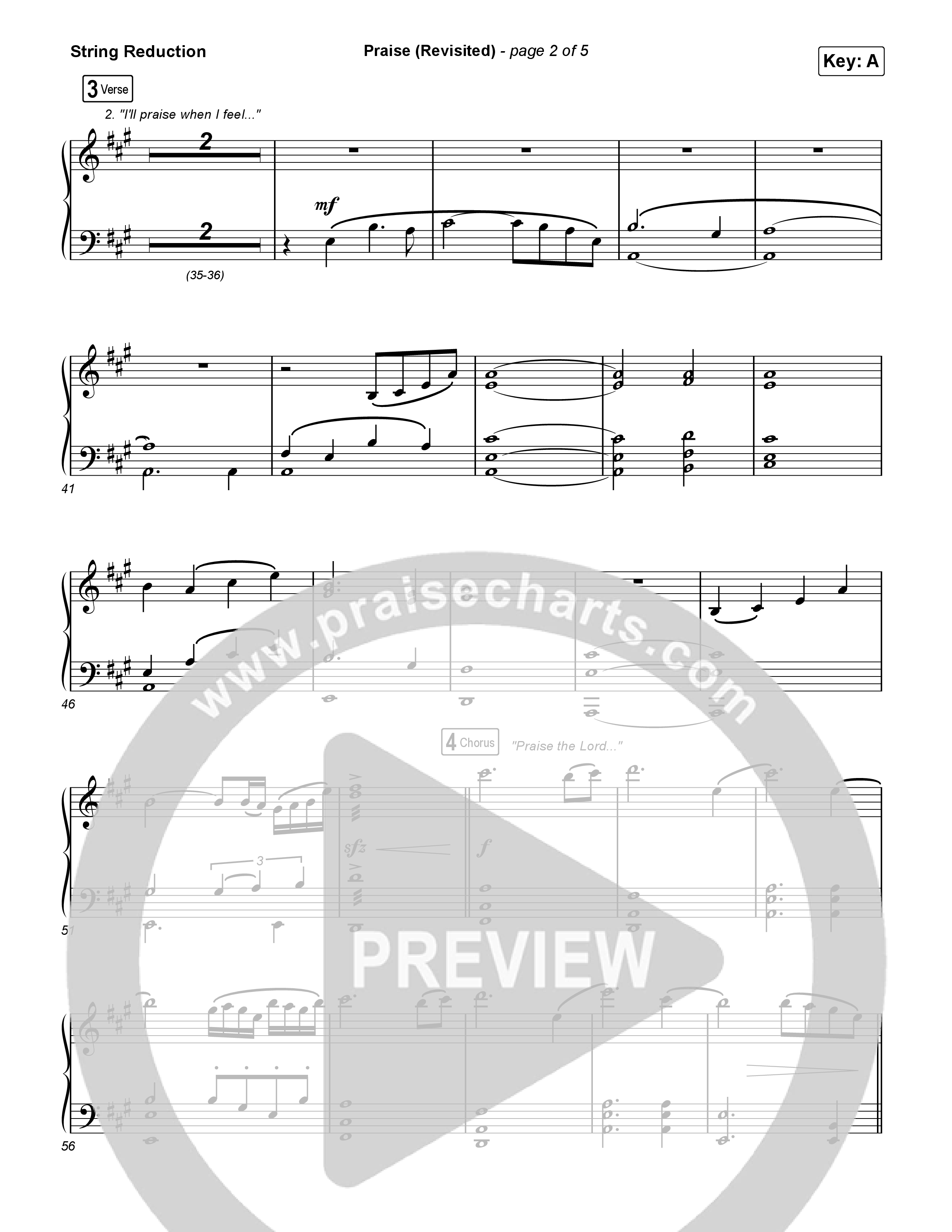 Praise (Revisited) String Reduction (The Worship Initiative)