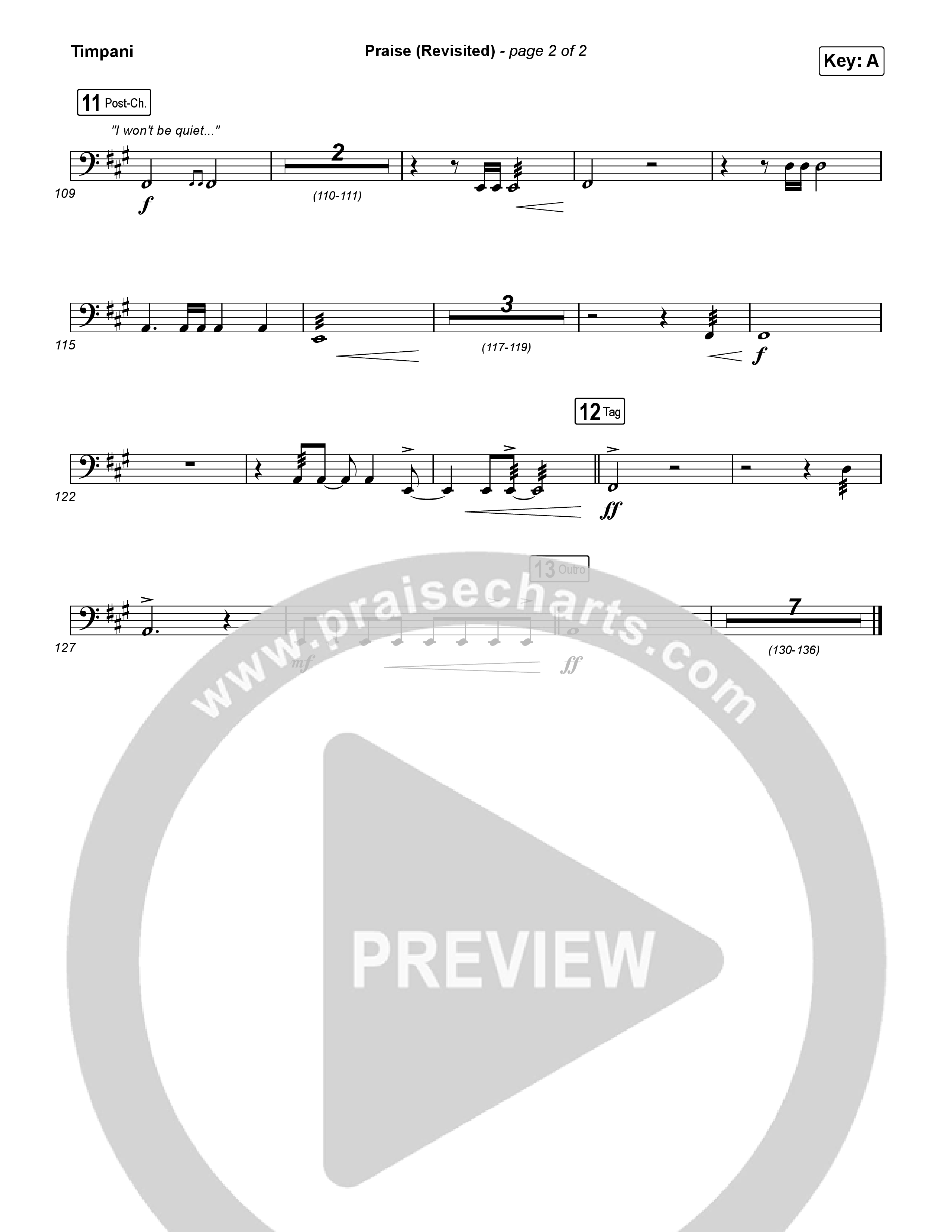 Praise (Revisited) Timpani (The Worship Initiative)