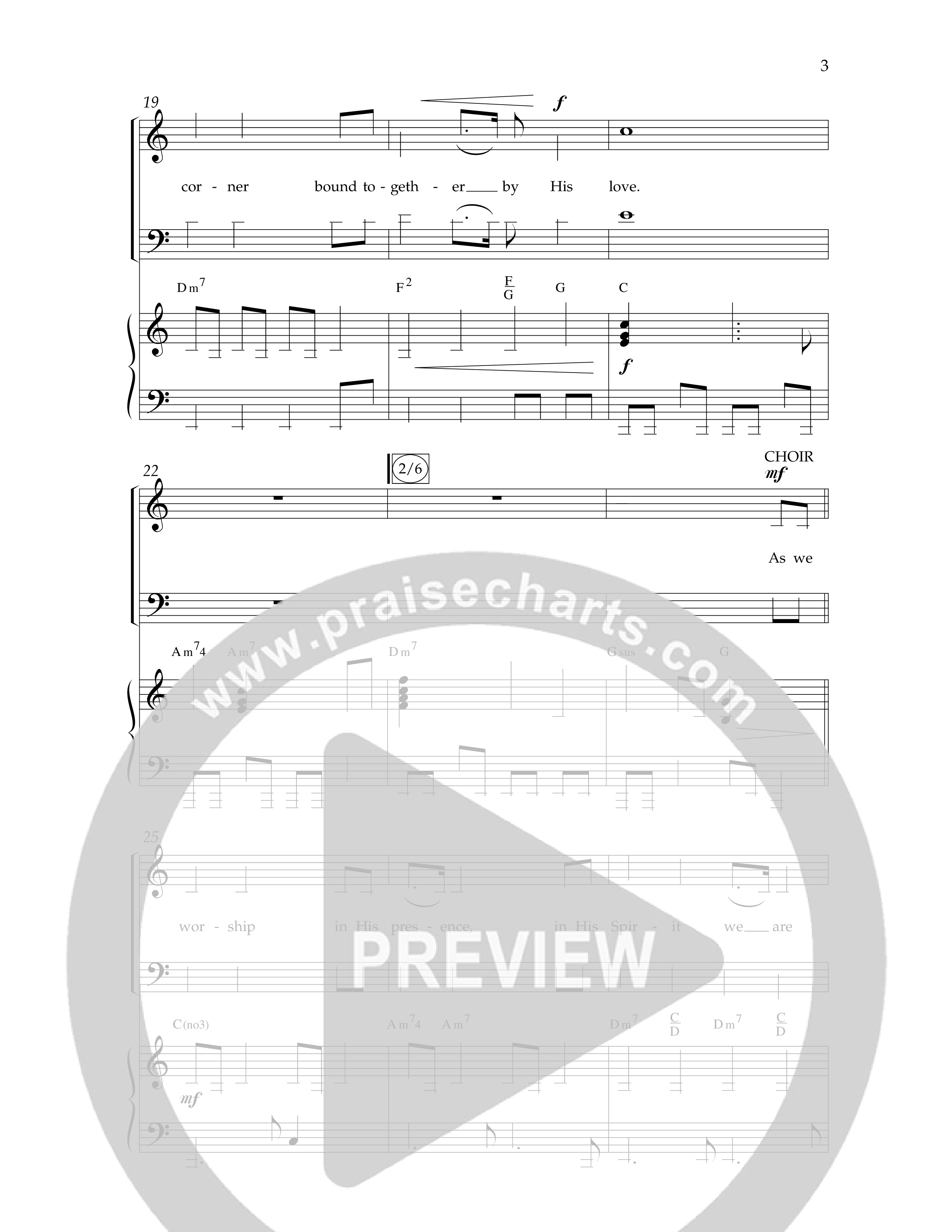 We The Church (Choral Anthem SATB) Anthem (SATB/Piano) (Lifeway Choral / Arr. Dave Williamson)