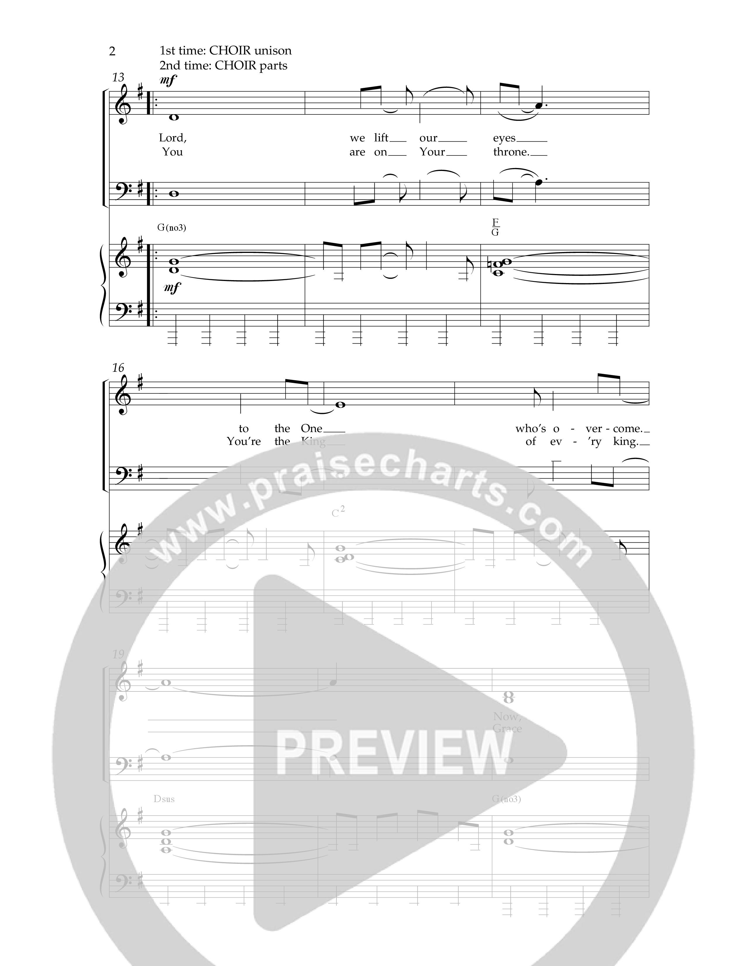 Unstoppable (Choral Anthem SATB) Anthem (SATB/Piano) (Lifeway Choral / Arr. Cliff Duren)