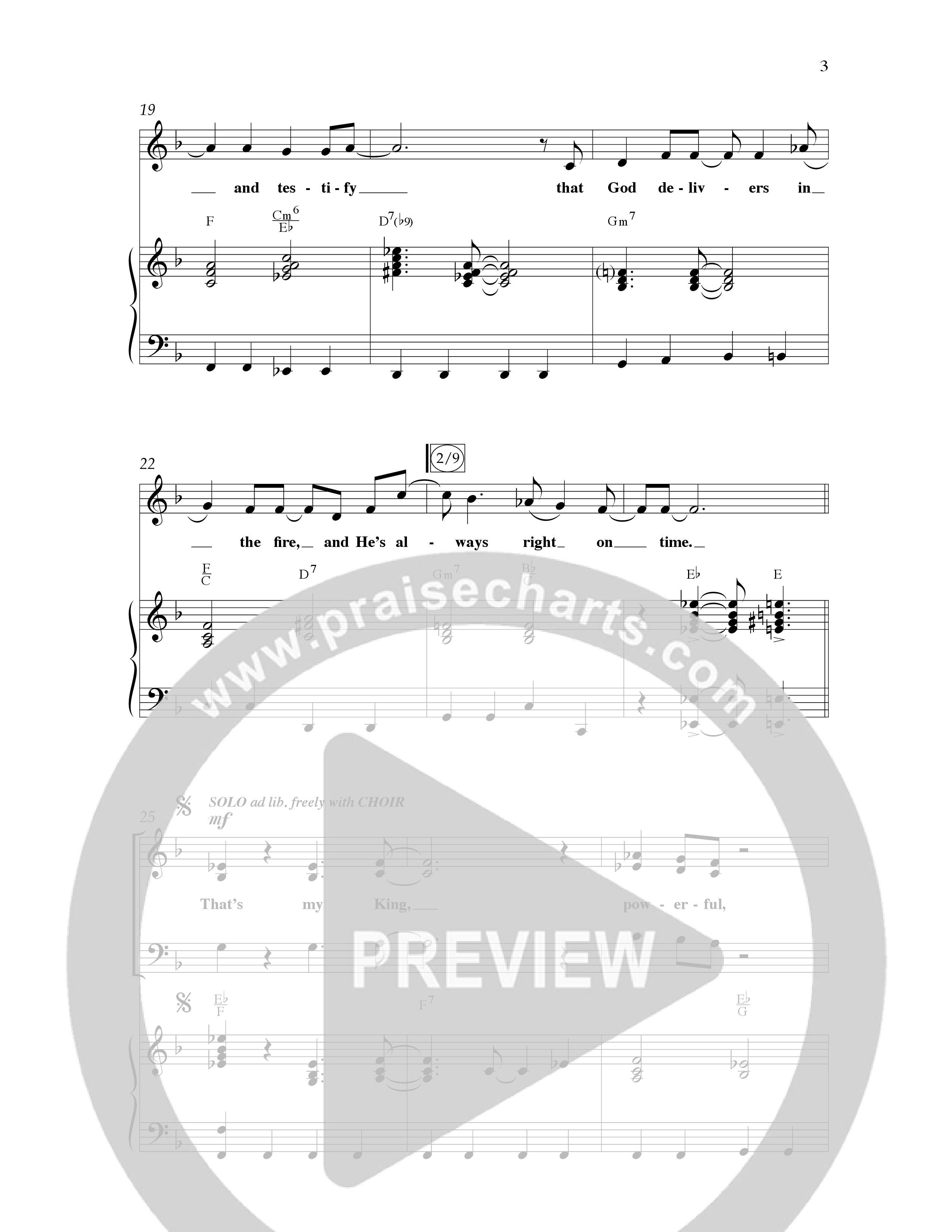 Thats My King (Choral Anthem SATB) Anthem (SATB/Piano) (Lifeway Choral / Arr. Dave Williamson)