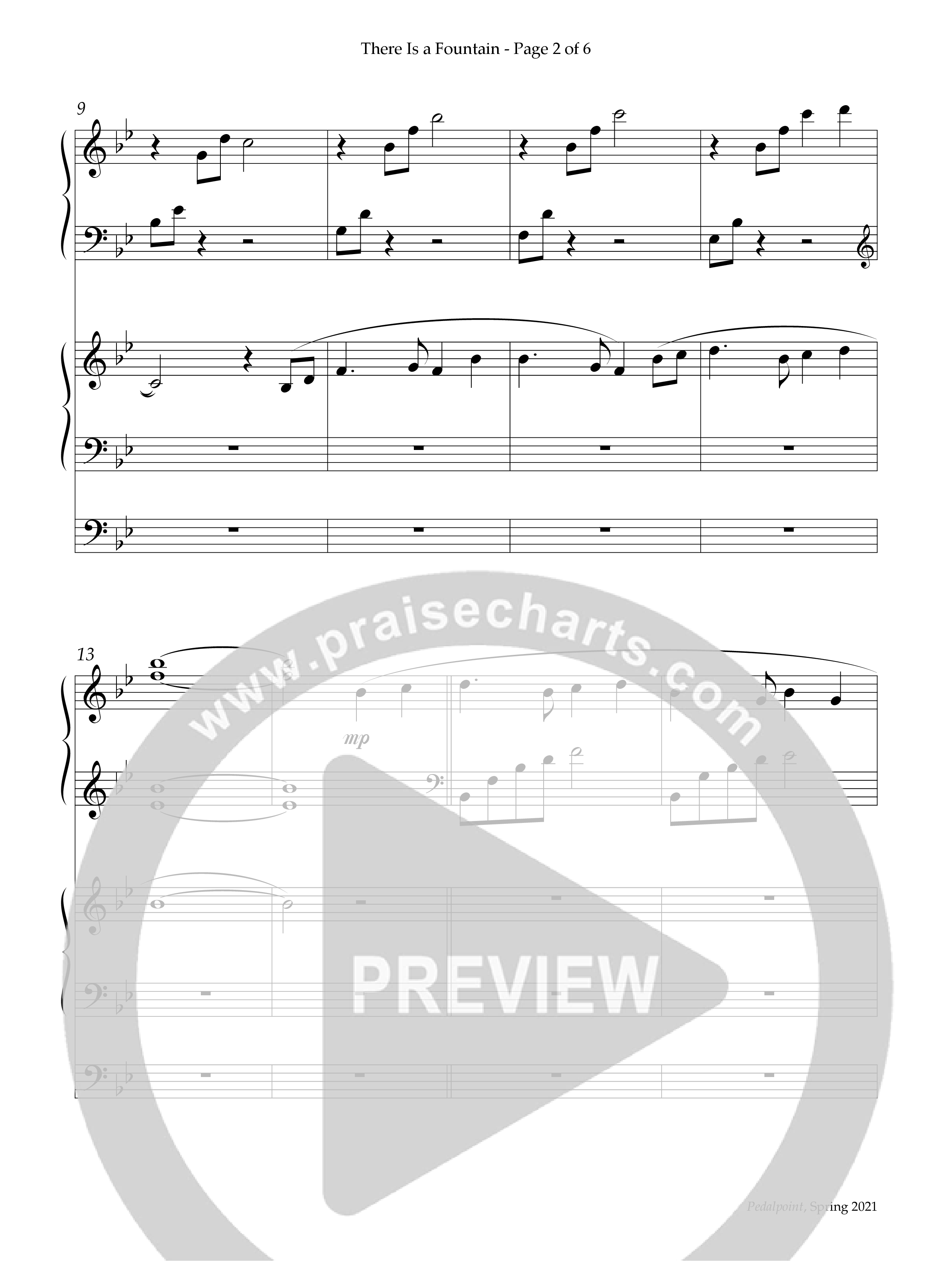 There Is A Fountain (Instrumental) Piano-Organ (Lifeway Worship / Arr. Phillip Keveren)