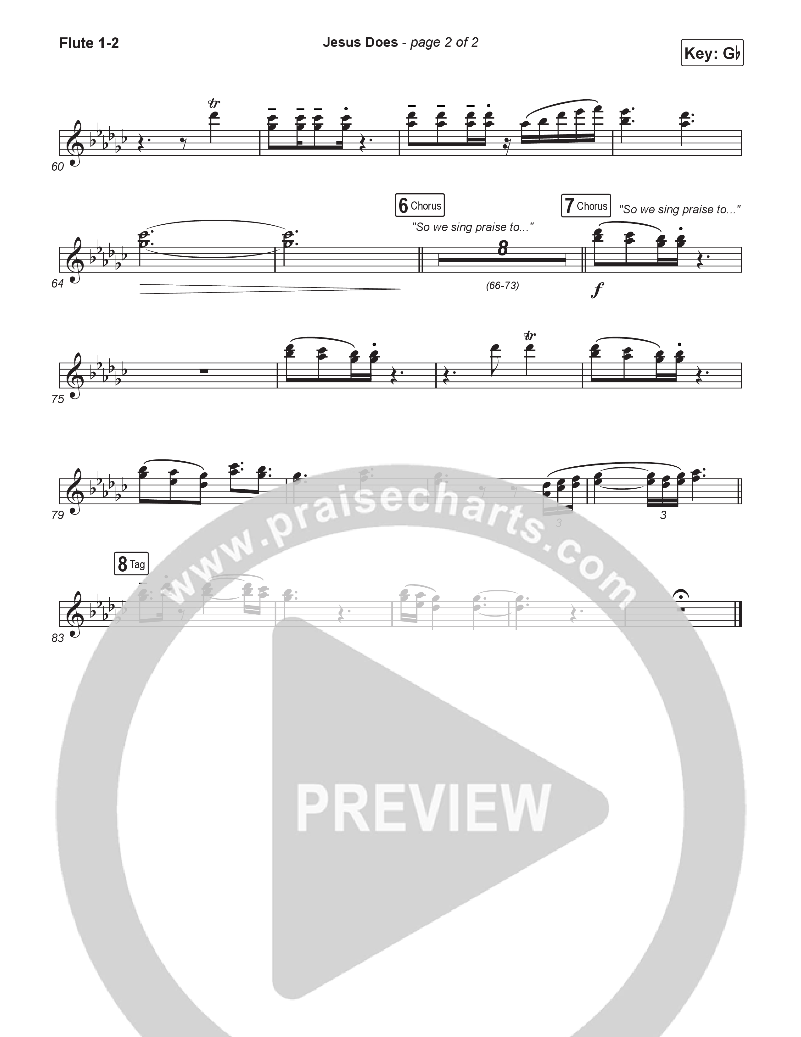 Jesus Does (Choral Anthem SATB) Wind Pack (We The Kingdom / Arr. Luke Gambill)