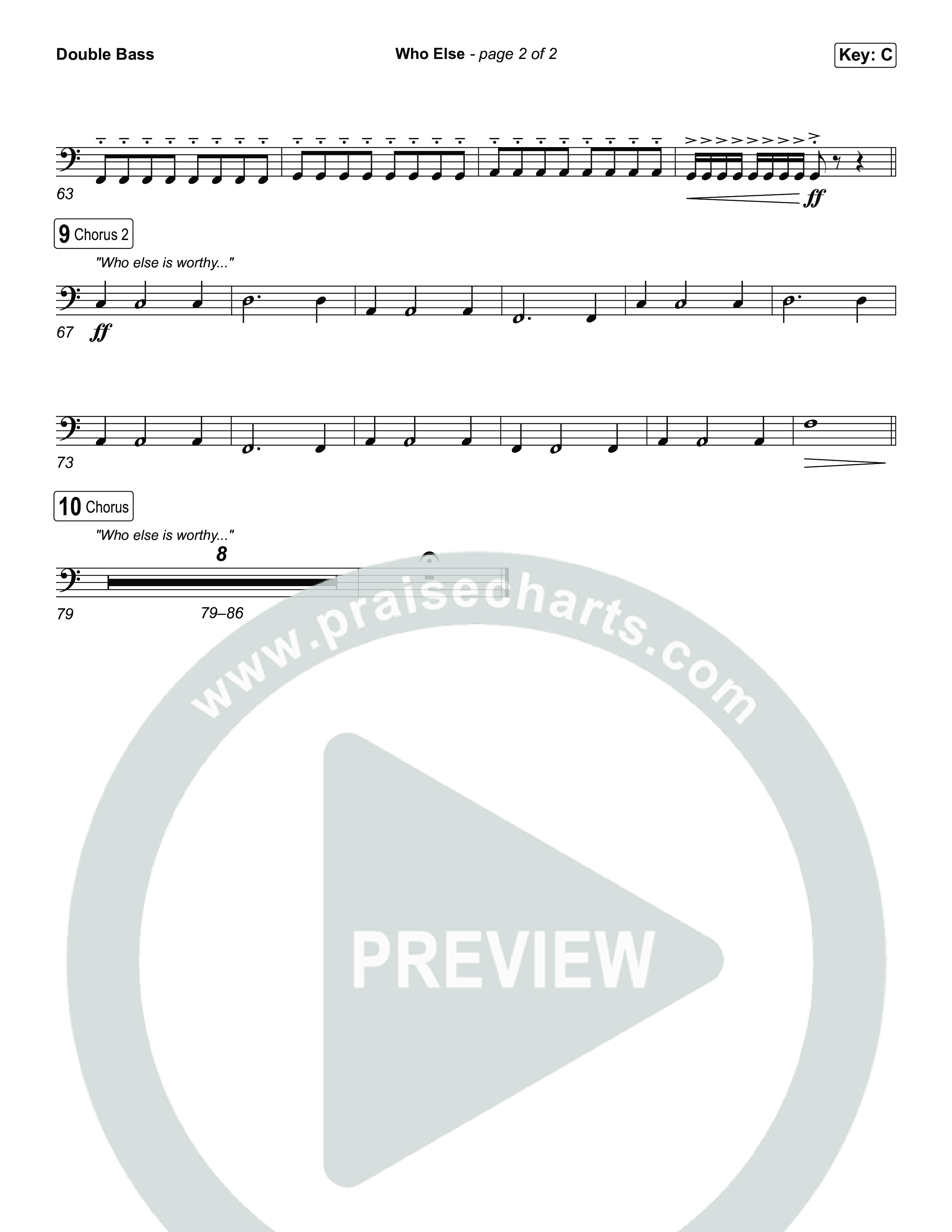 Who Else String Bass (GATEWAY / Zac Rowe / Worship Together)