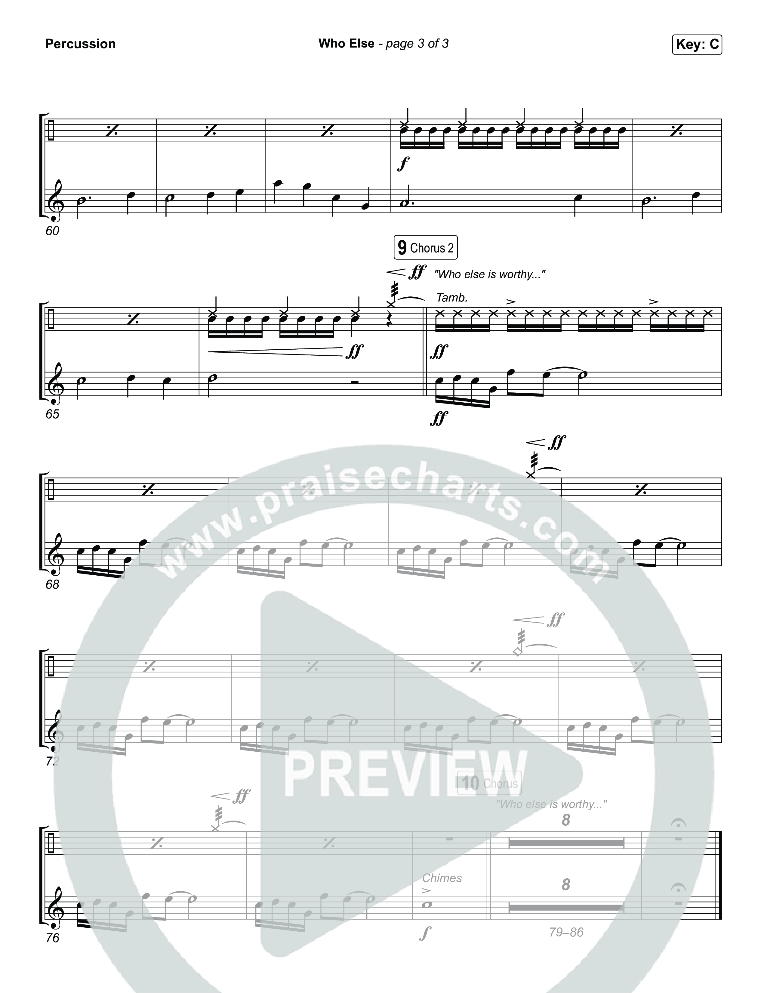 Who Else Percussion (GATEWAY / Zac Rowe / Worship Together)