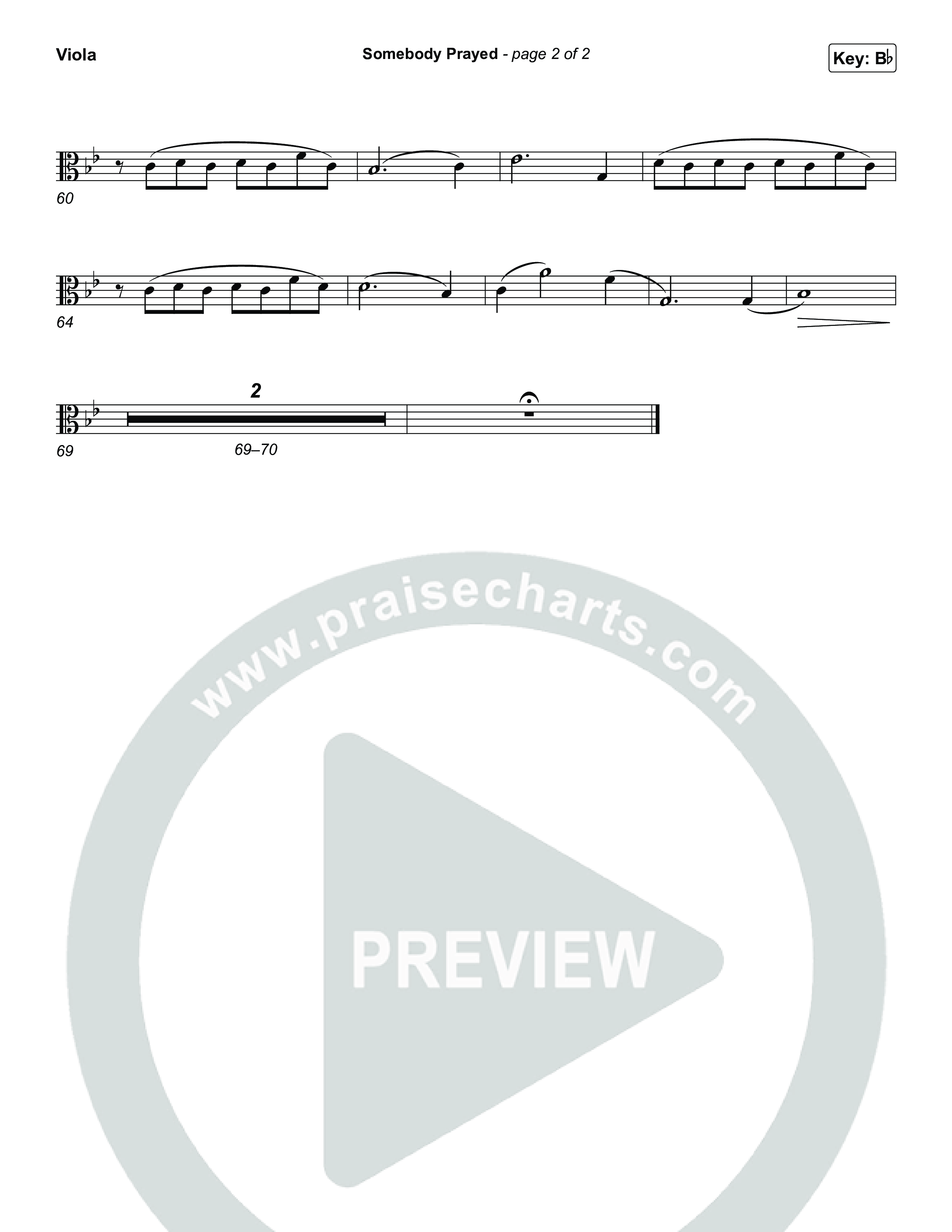 Somebody Prayed Viola (Crowder)