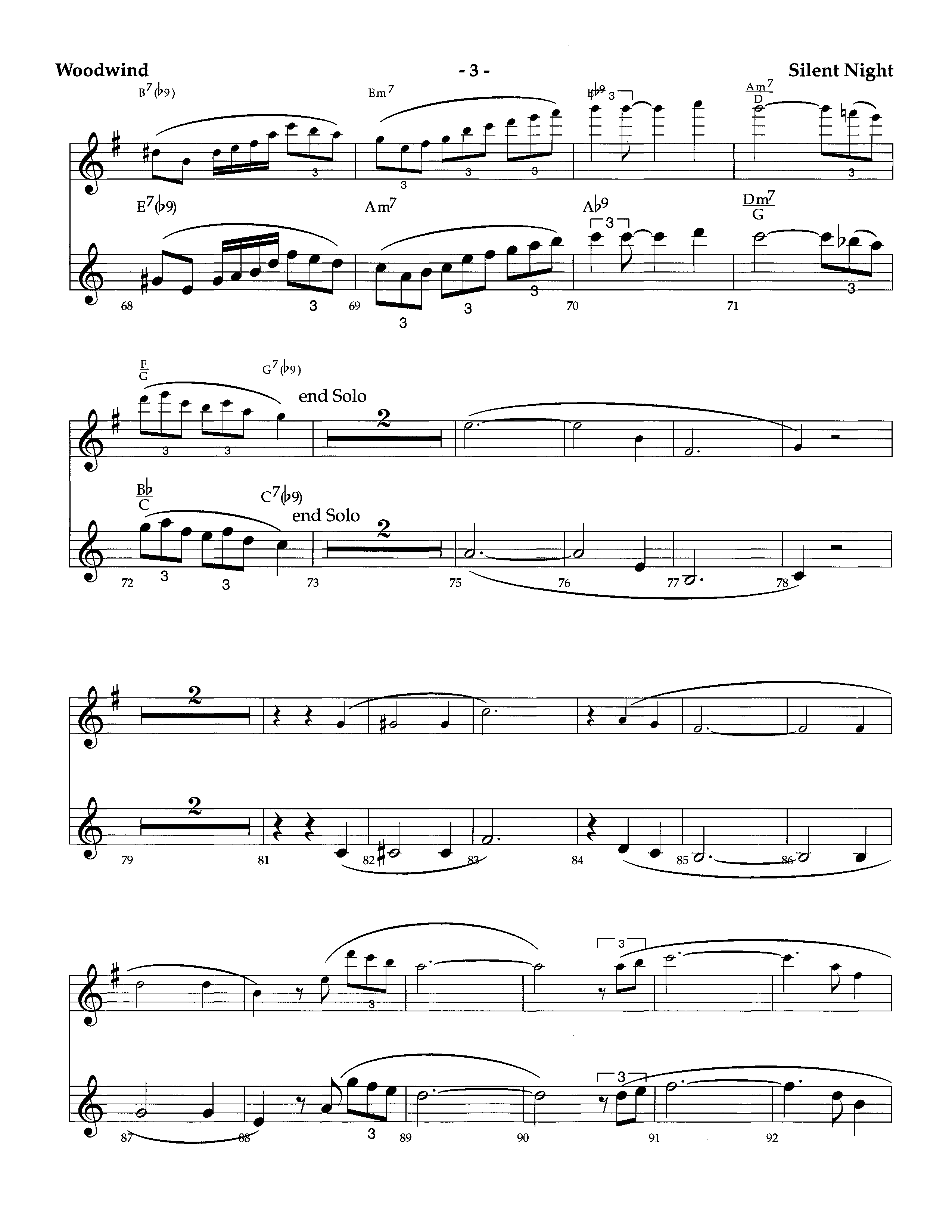 Silent Night (Instrumental) Winds (Lifeway Worship / Arr. Richard Kingsmore)