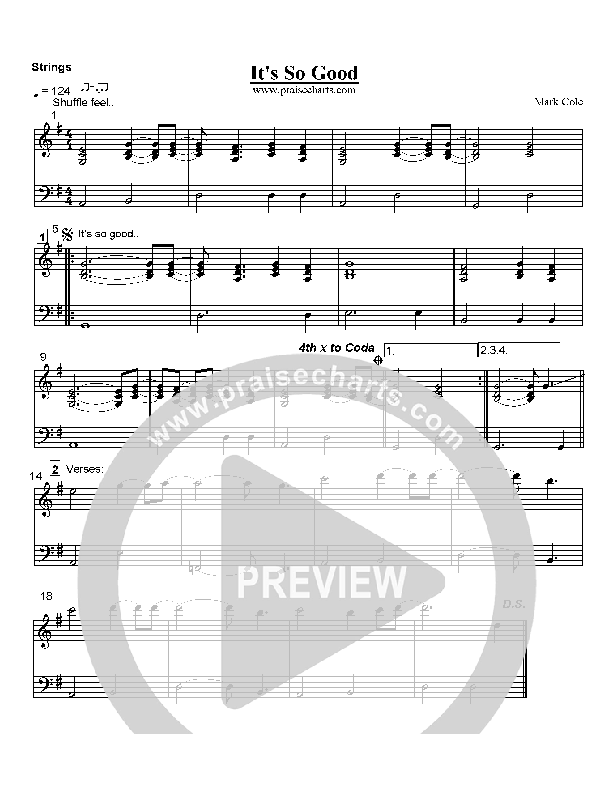 It's So Good Strings (Mark Cole)