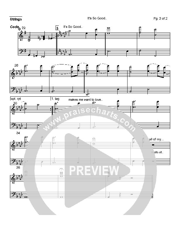 It's So Good Strings (Mark Cole)