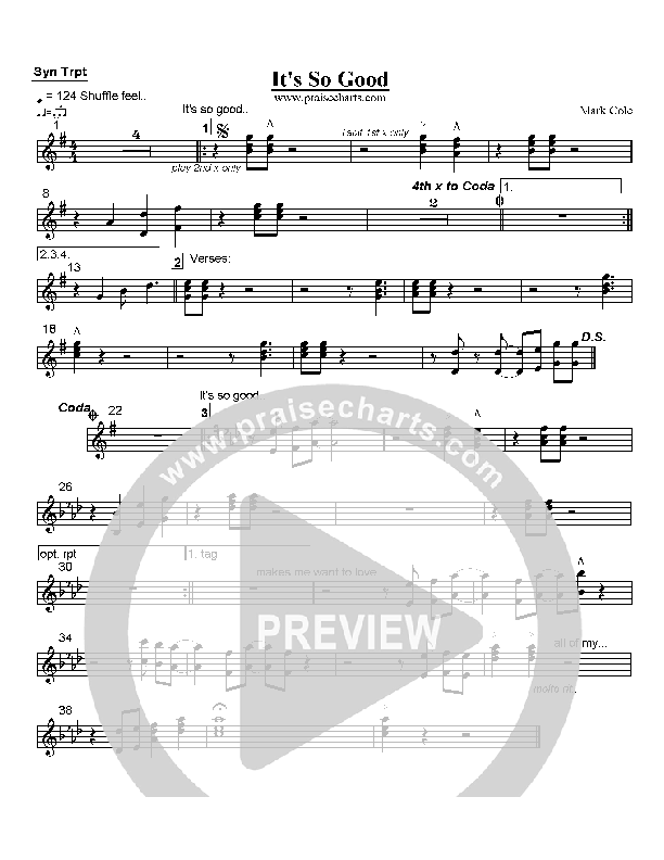 It's So Good Synth Brass (Mark Cole)