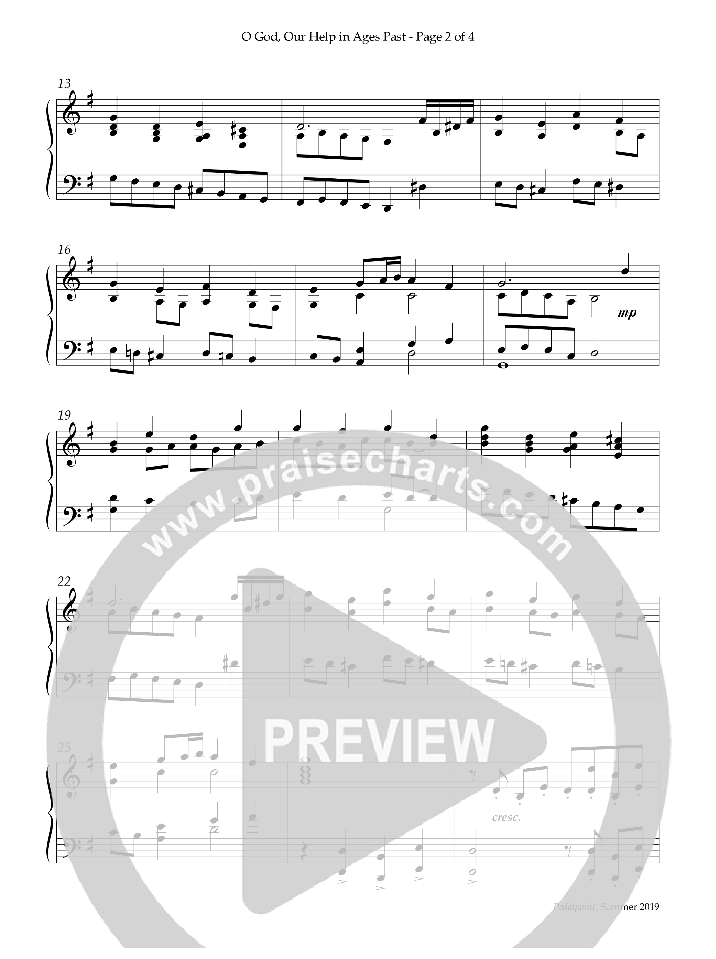 O God Our Help In Ages Past (Instrumental) Piano Solo (Lifeway Worship / Arr. Keith Christopher)