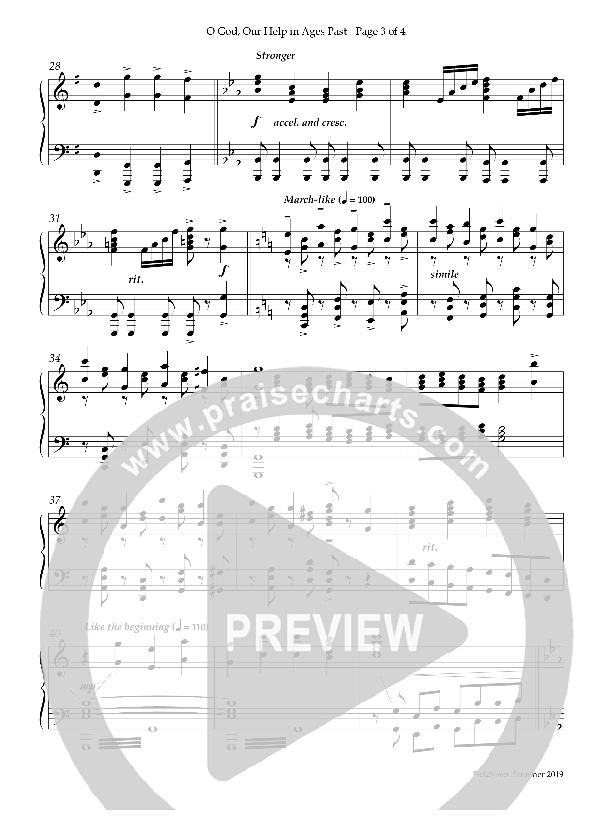 O God Our Help In Ages Past (Instrumental) Piano Solo (Lifeway Worship / Arr. Keith Christopher)