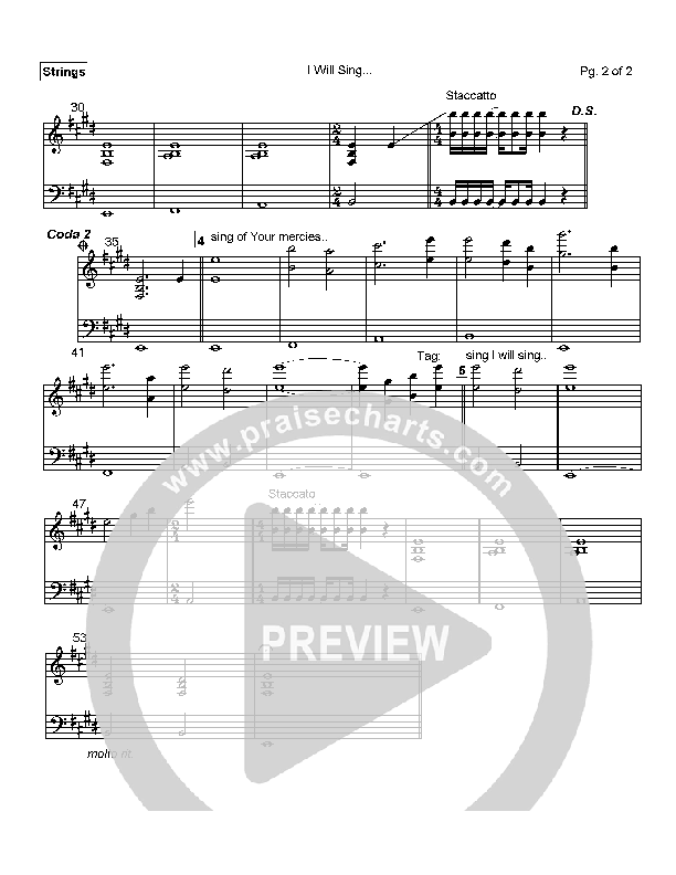 I Will Sing Strings (Mark Cole)