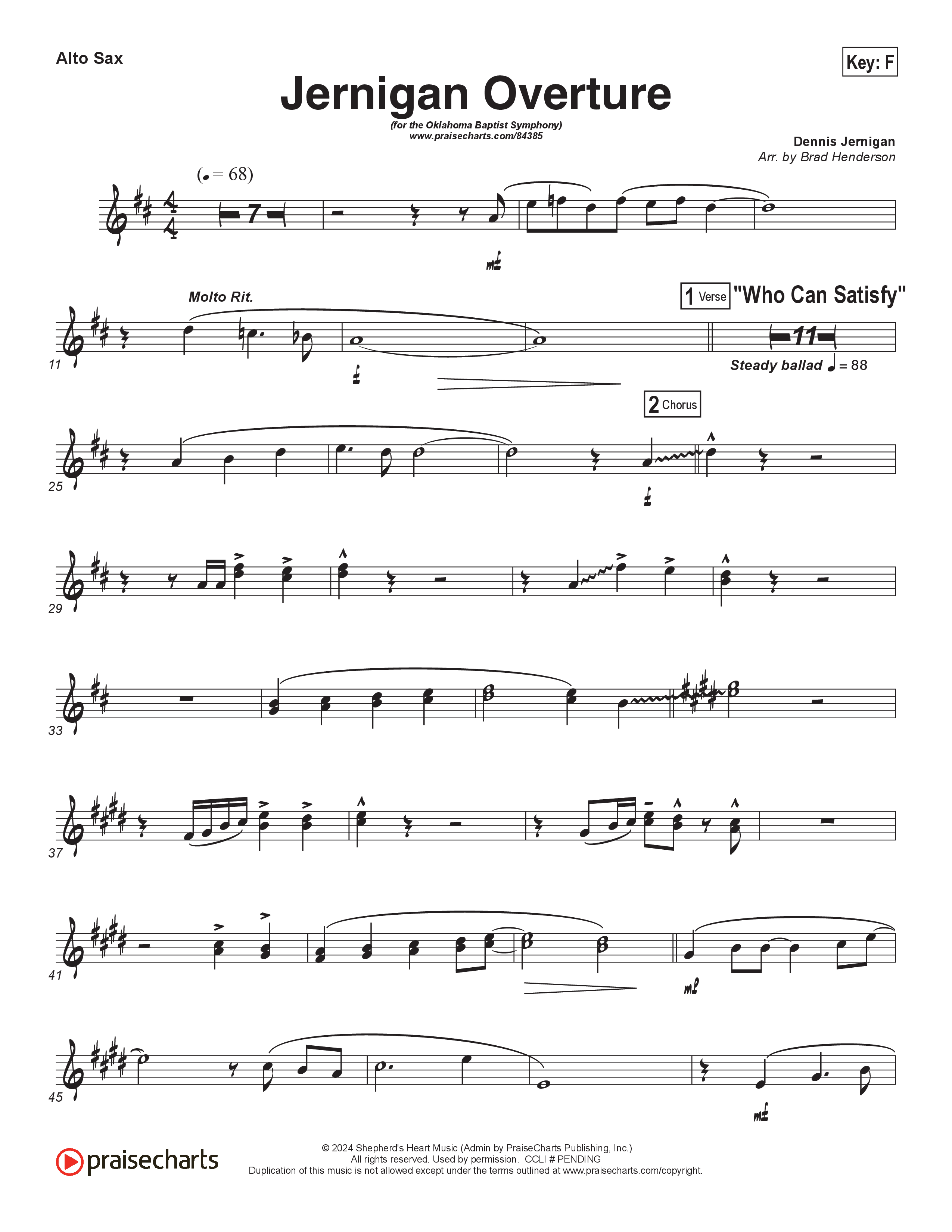 Jernigan Overture Alto Sax (Brad Henderson)